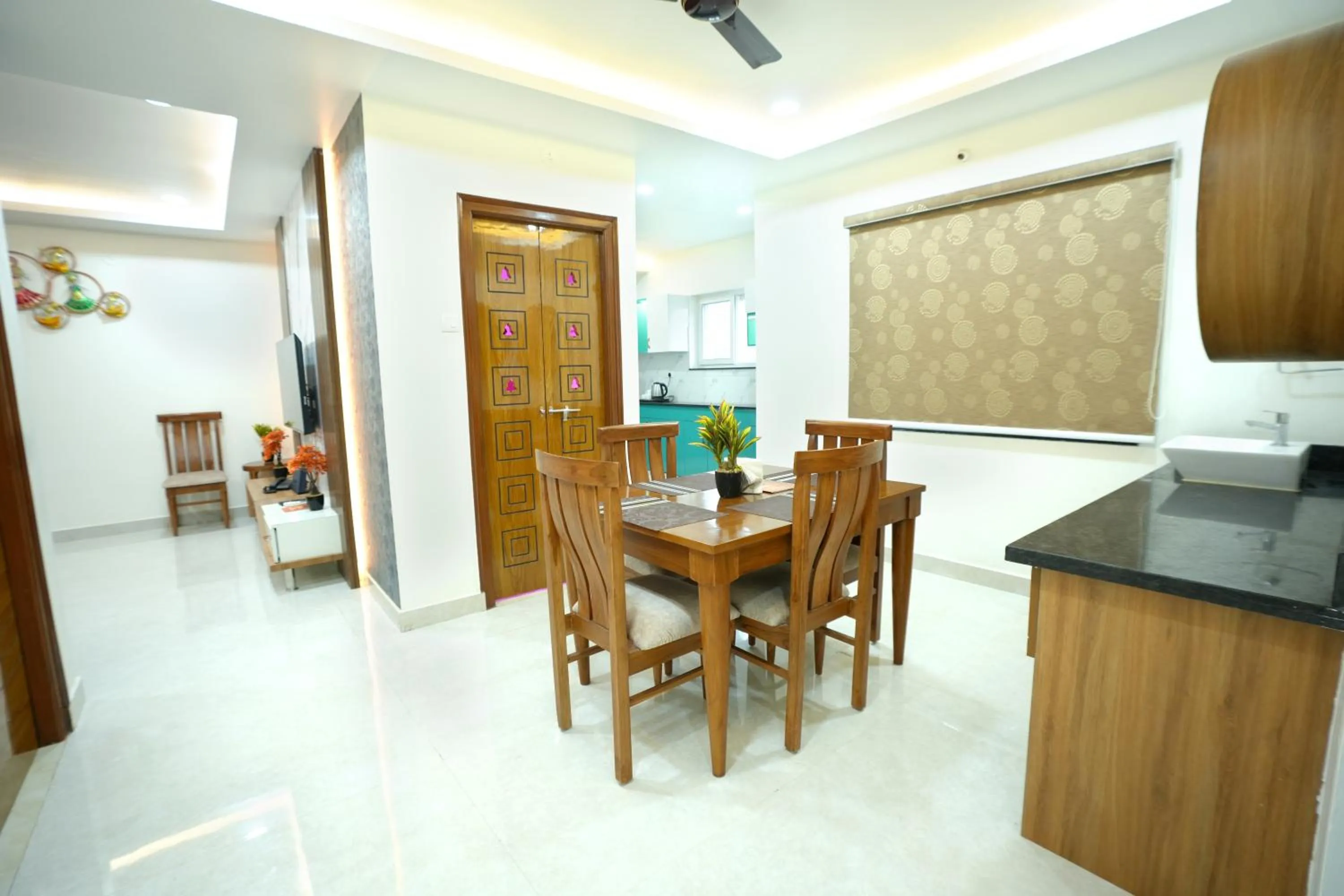 Dining area in Hotel Viola Suites Madhapur, Business Hotel