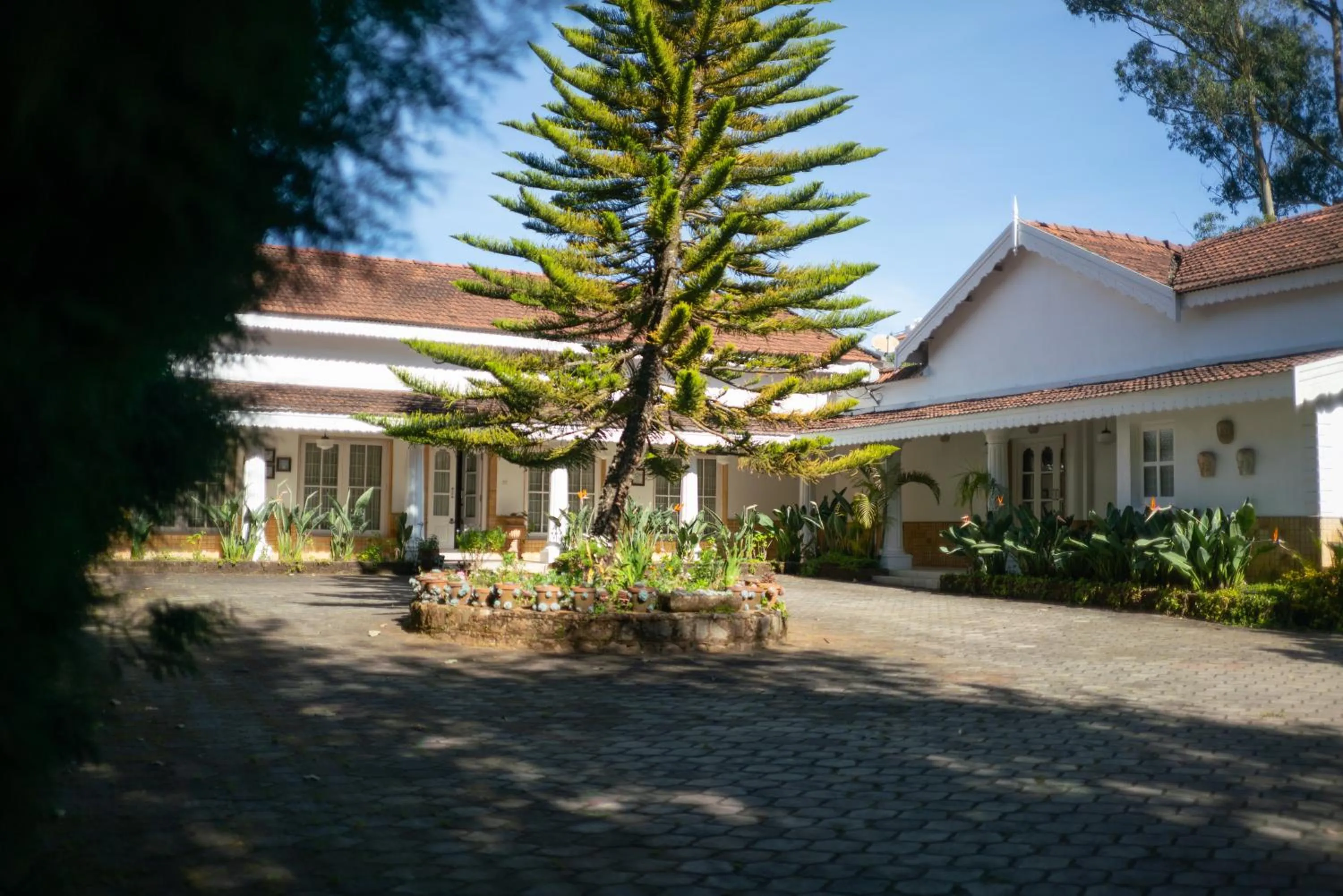 Facade/entrance in Marlihill Bungalow - A CGH Earth SAHA Experience