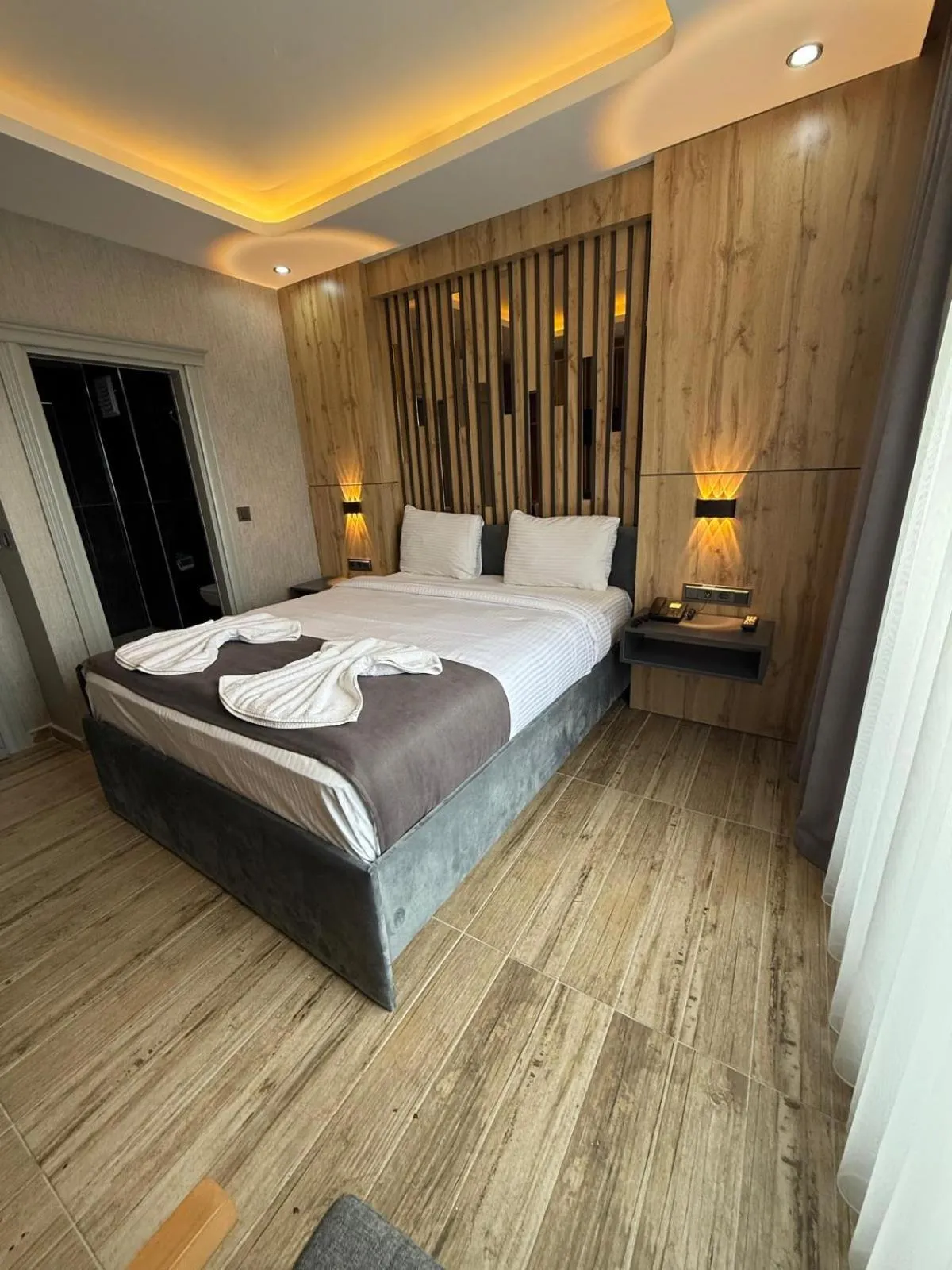 Bedroom, Bed in world say hotel