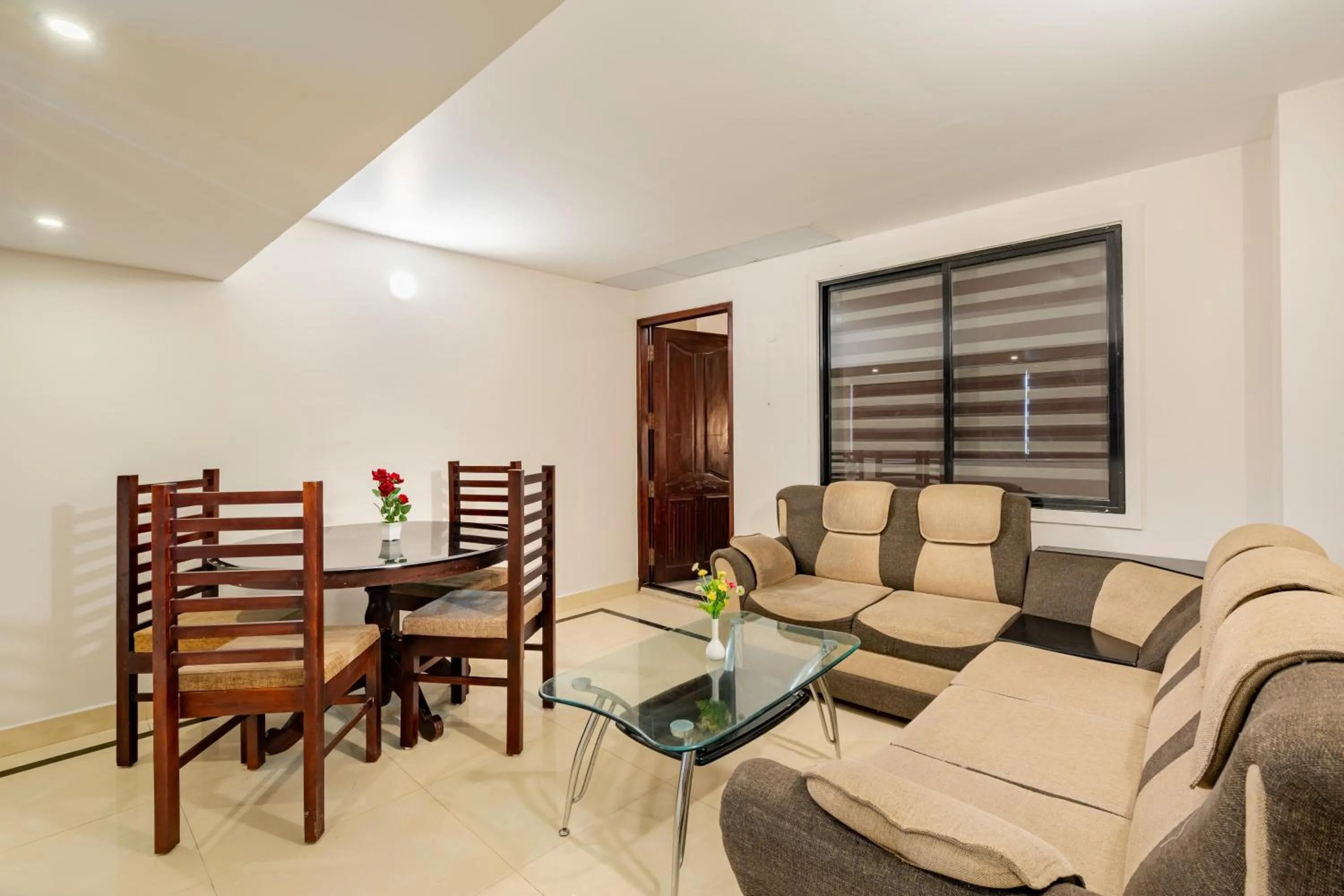 Seating area in Daan Orchid Residency