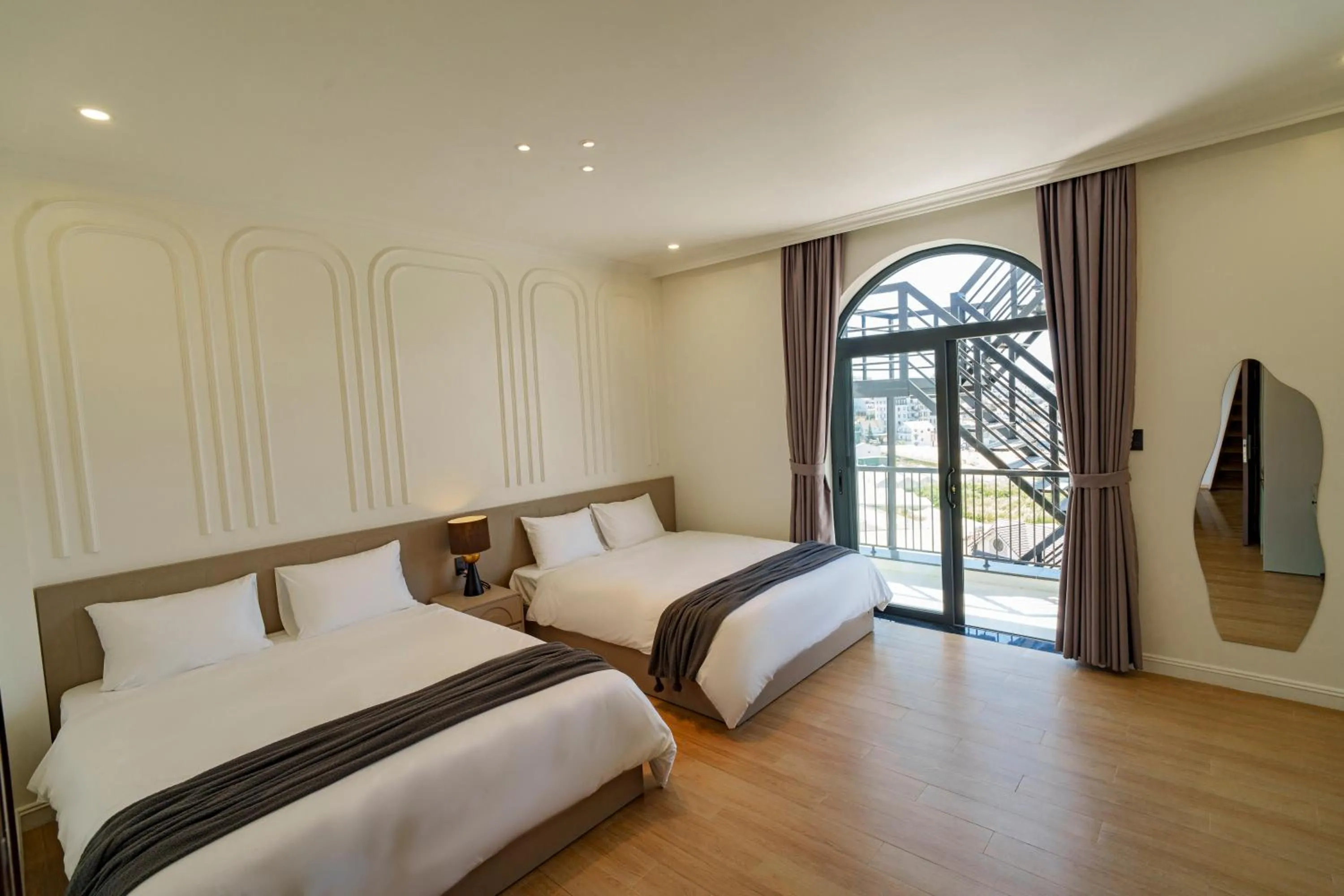 Bed in Storij Home & Coffee