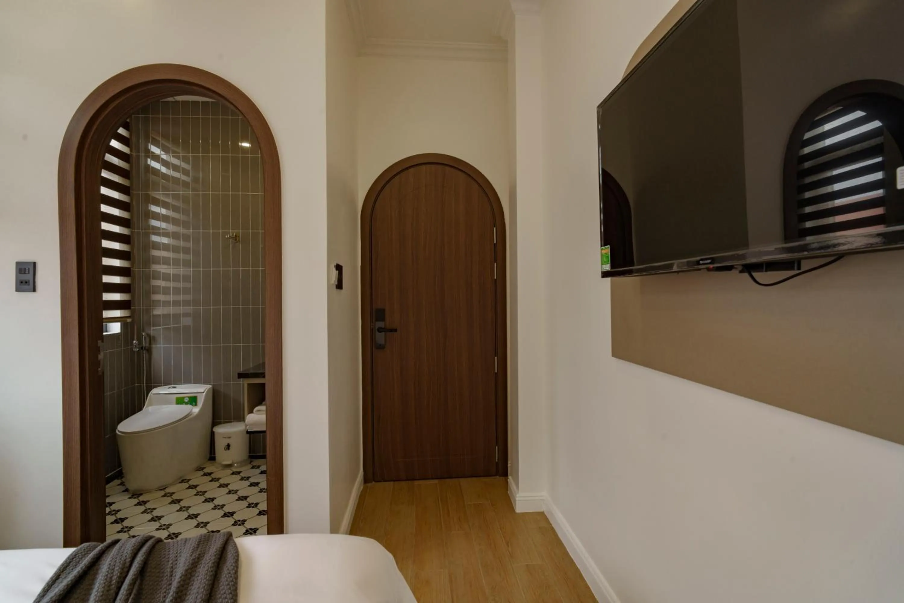 Bed in Storij Home & Coffee