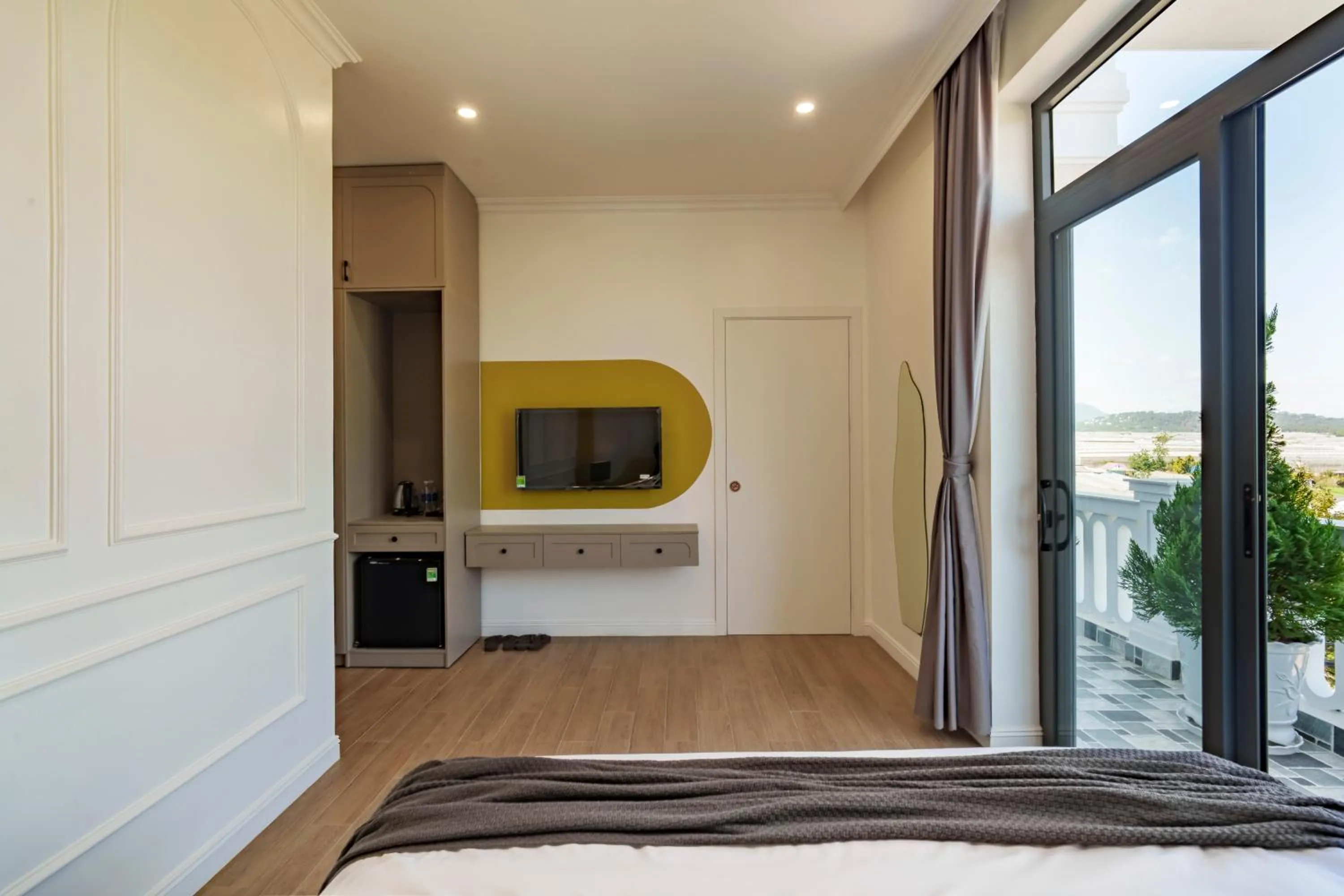 Bed in Storij Home & Coffee