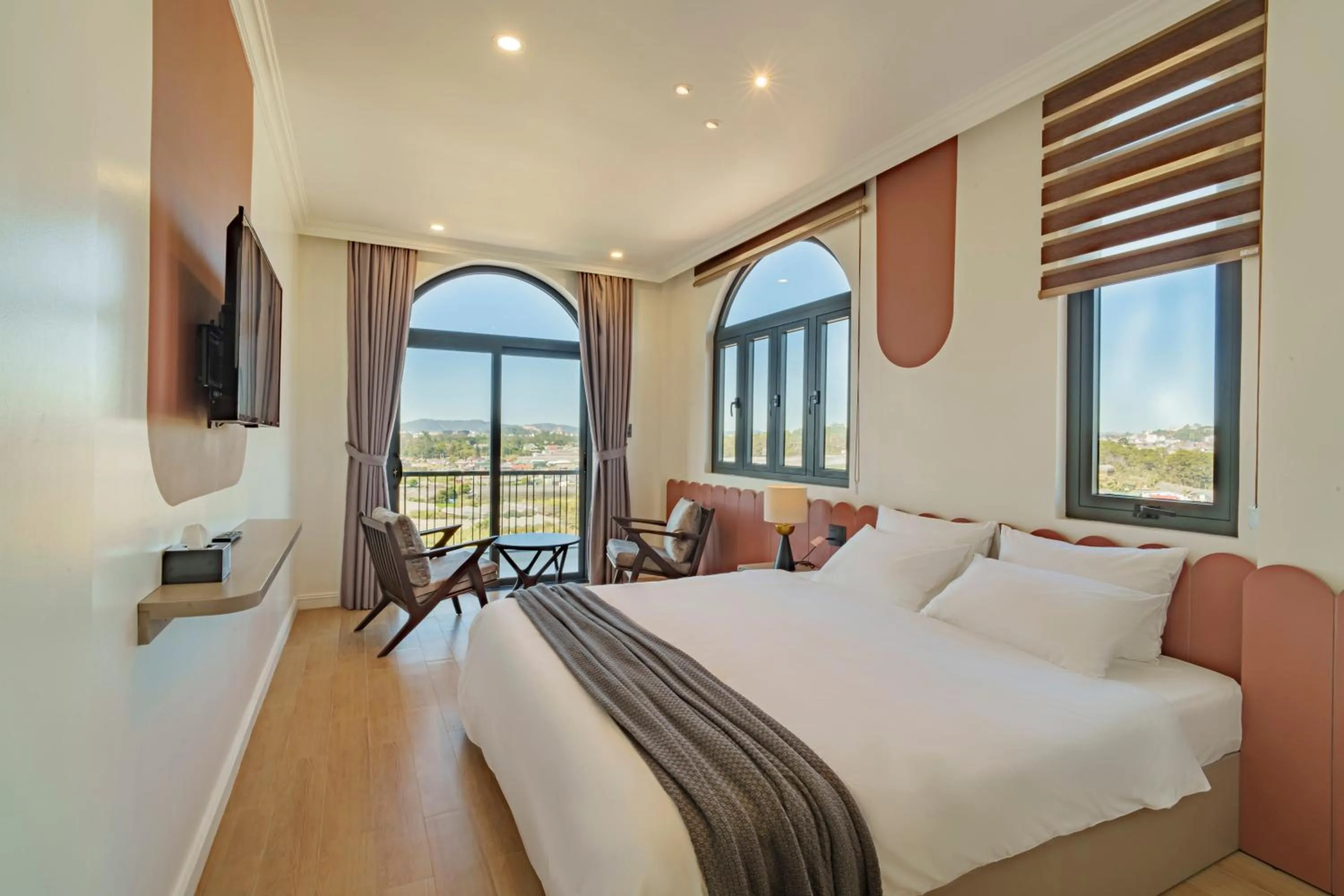 Bed in Storij Home & Coffee