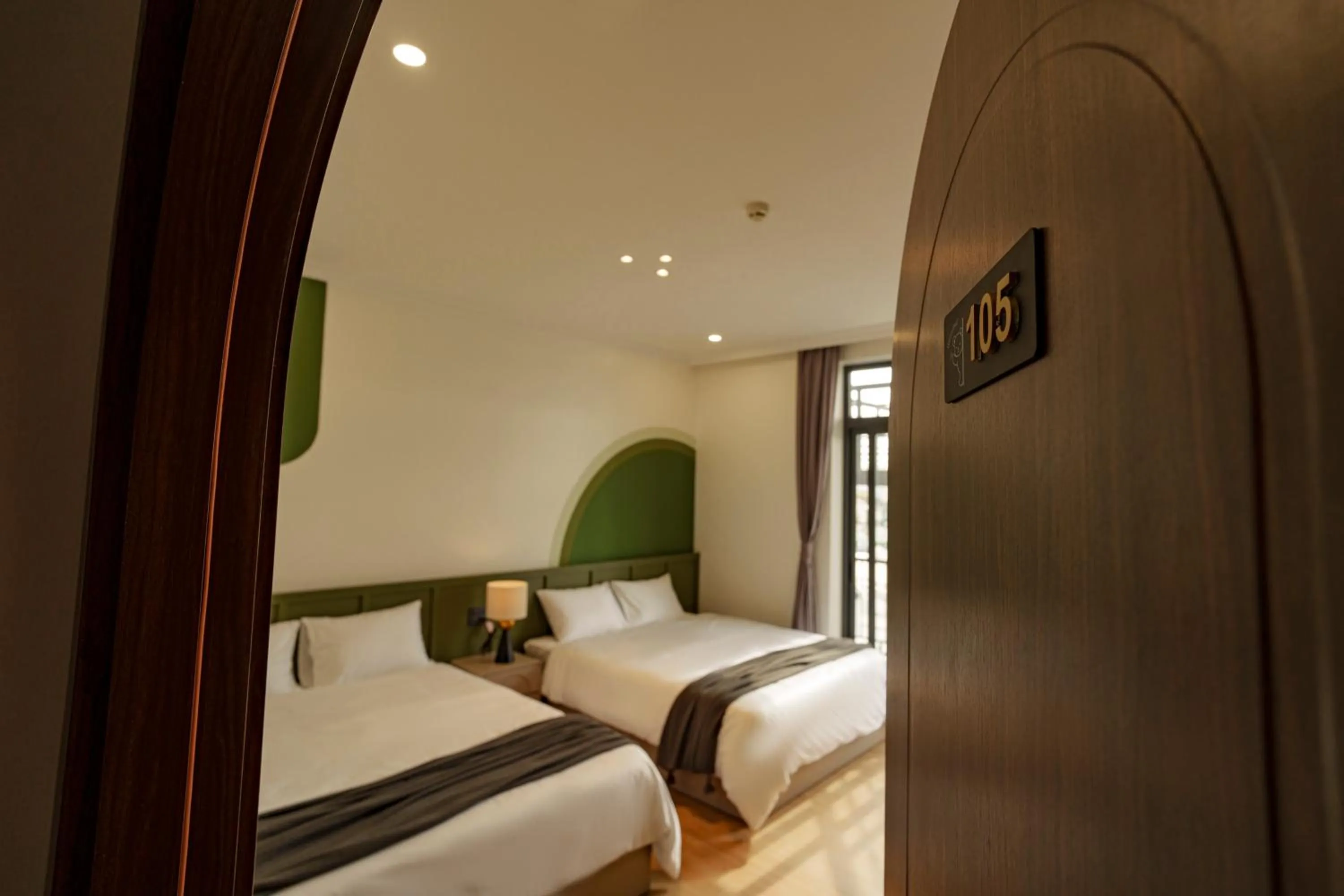 Bed in Storij Home & Coffee