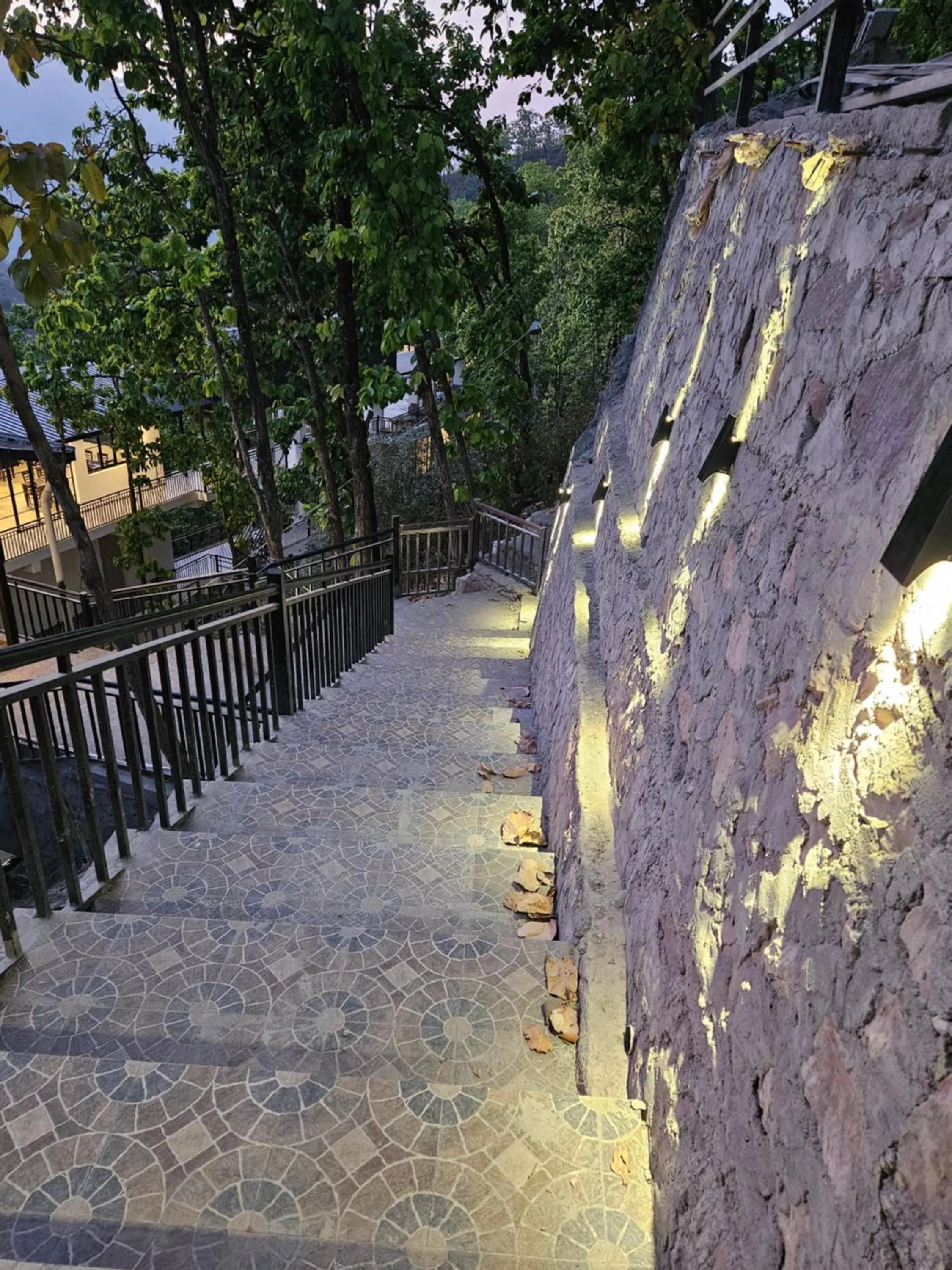 Facade/entrance in Marten's Wilderness Retreat