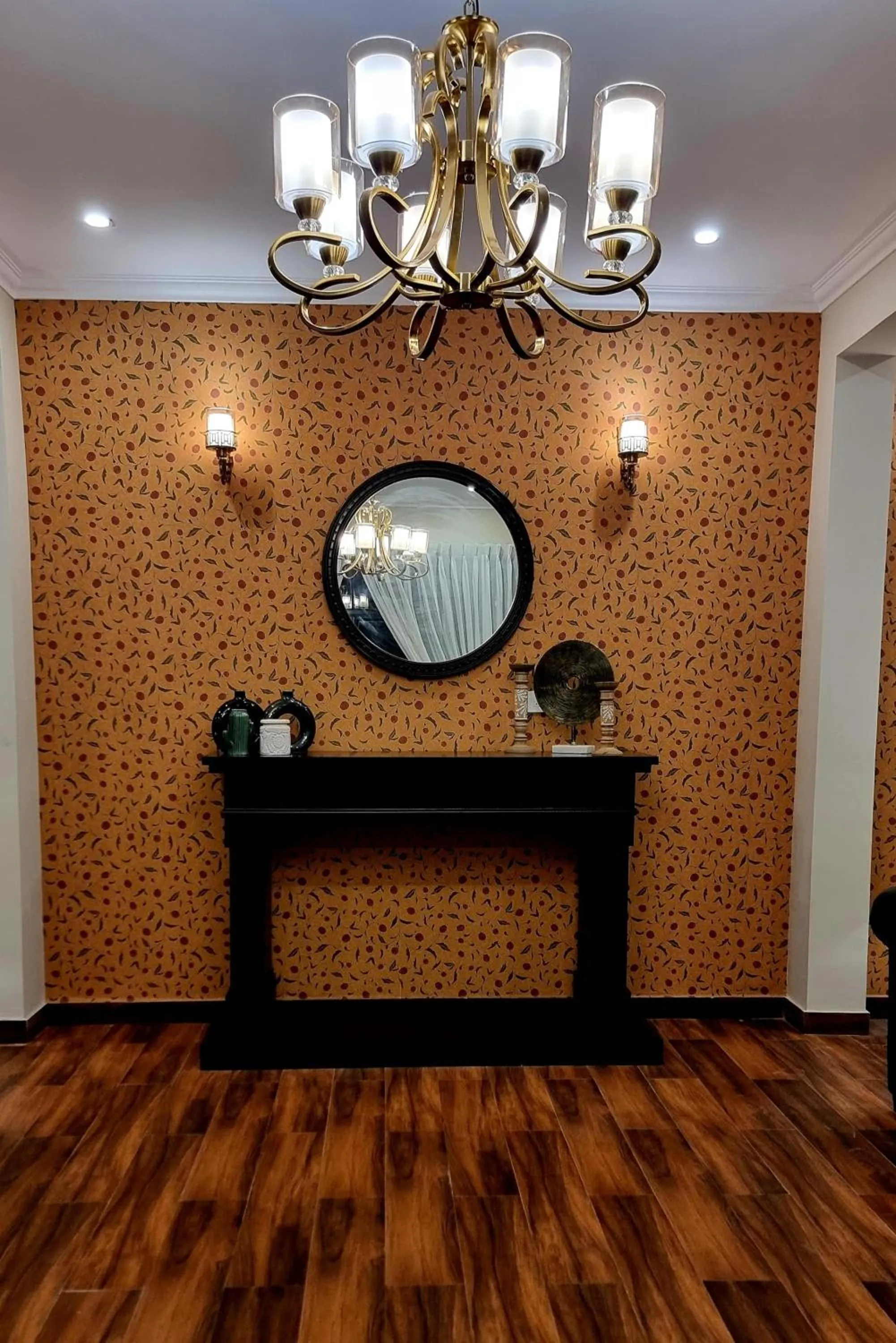 Decorative detail in Marten's Wilderness Retreat