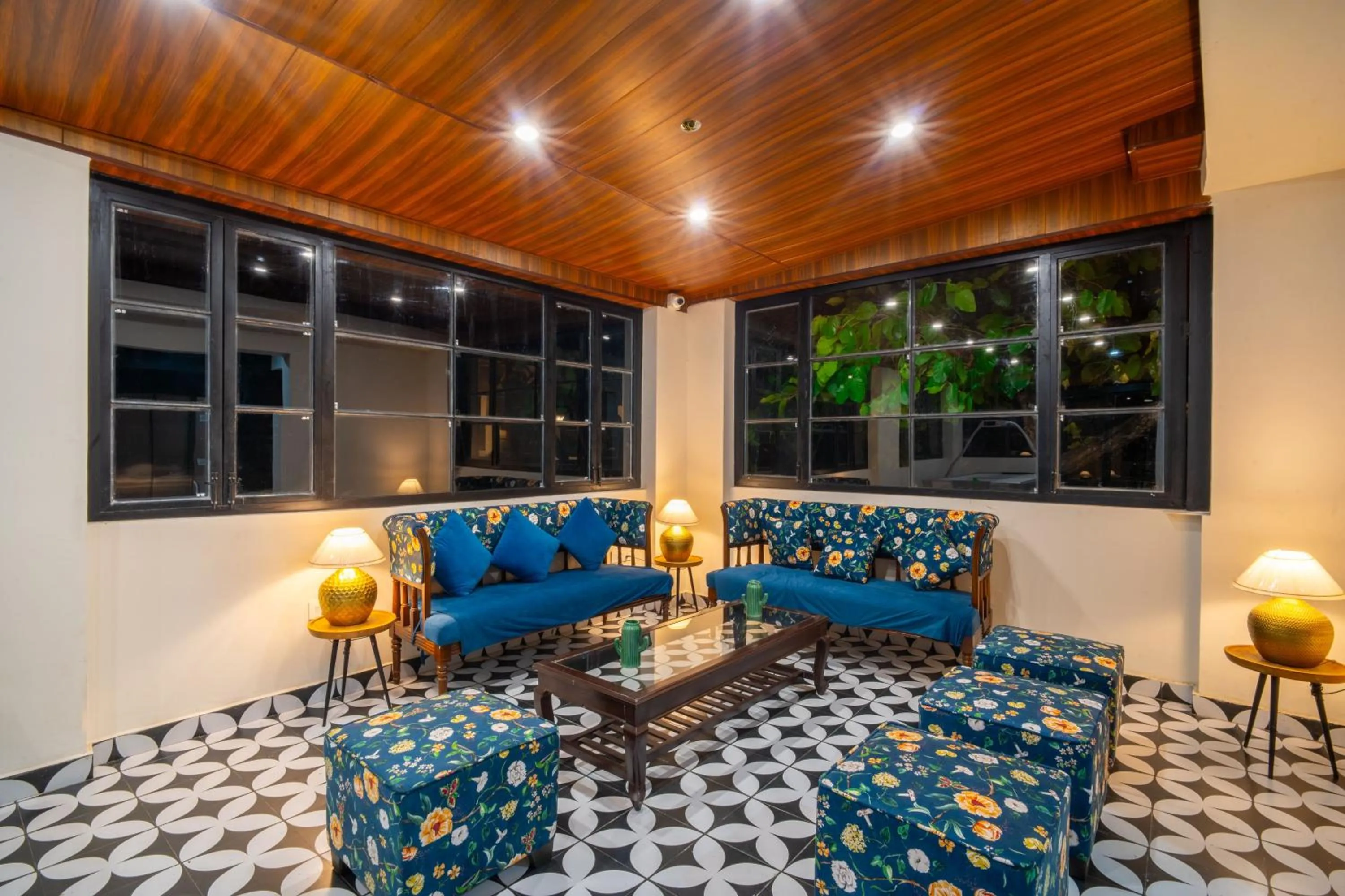 Living room in Marten's Wilderness Retreat