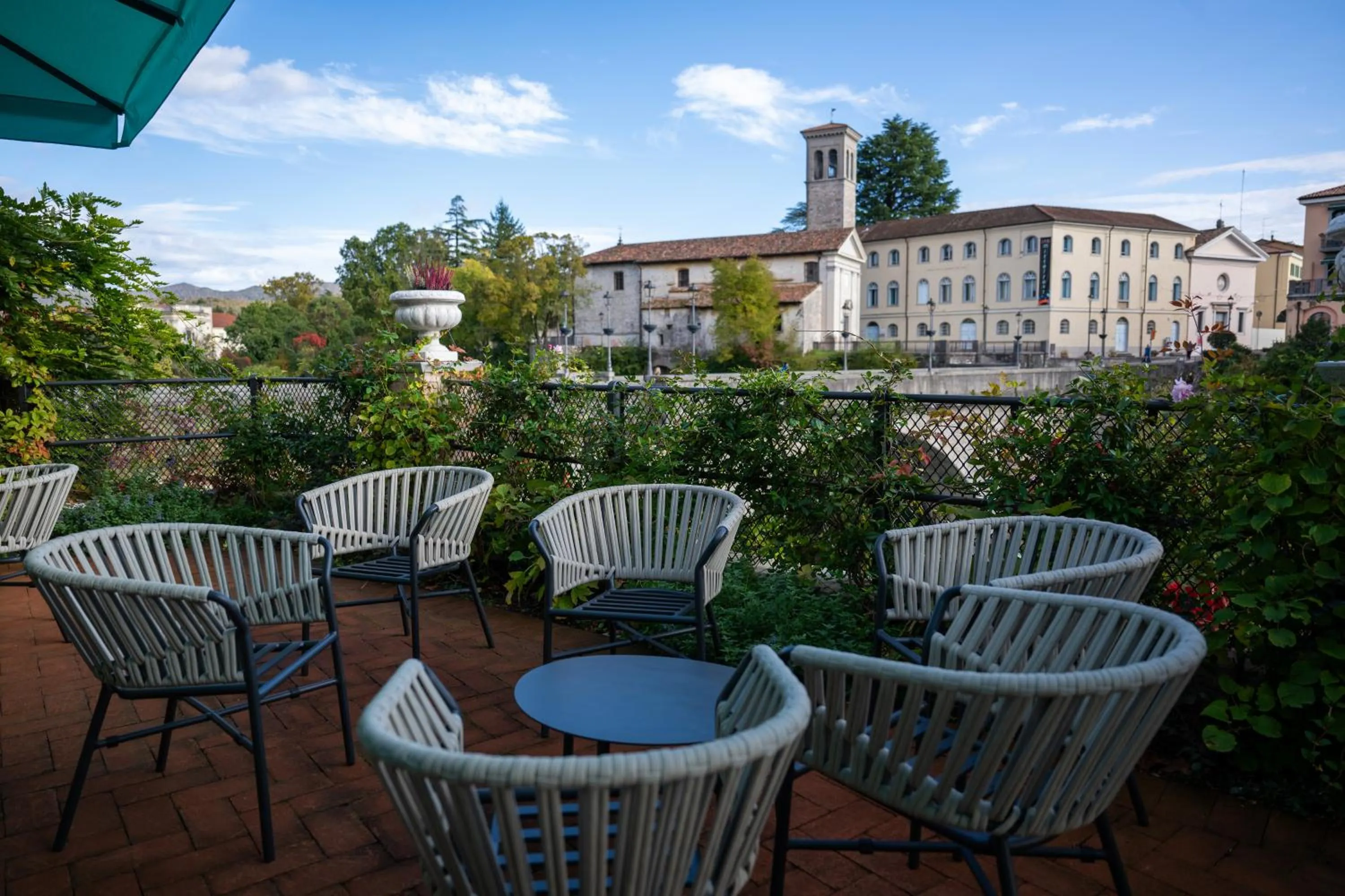 Patio in 1448 Antica Dimora Al Merlo Bianco