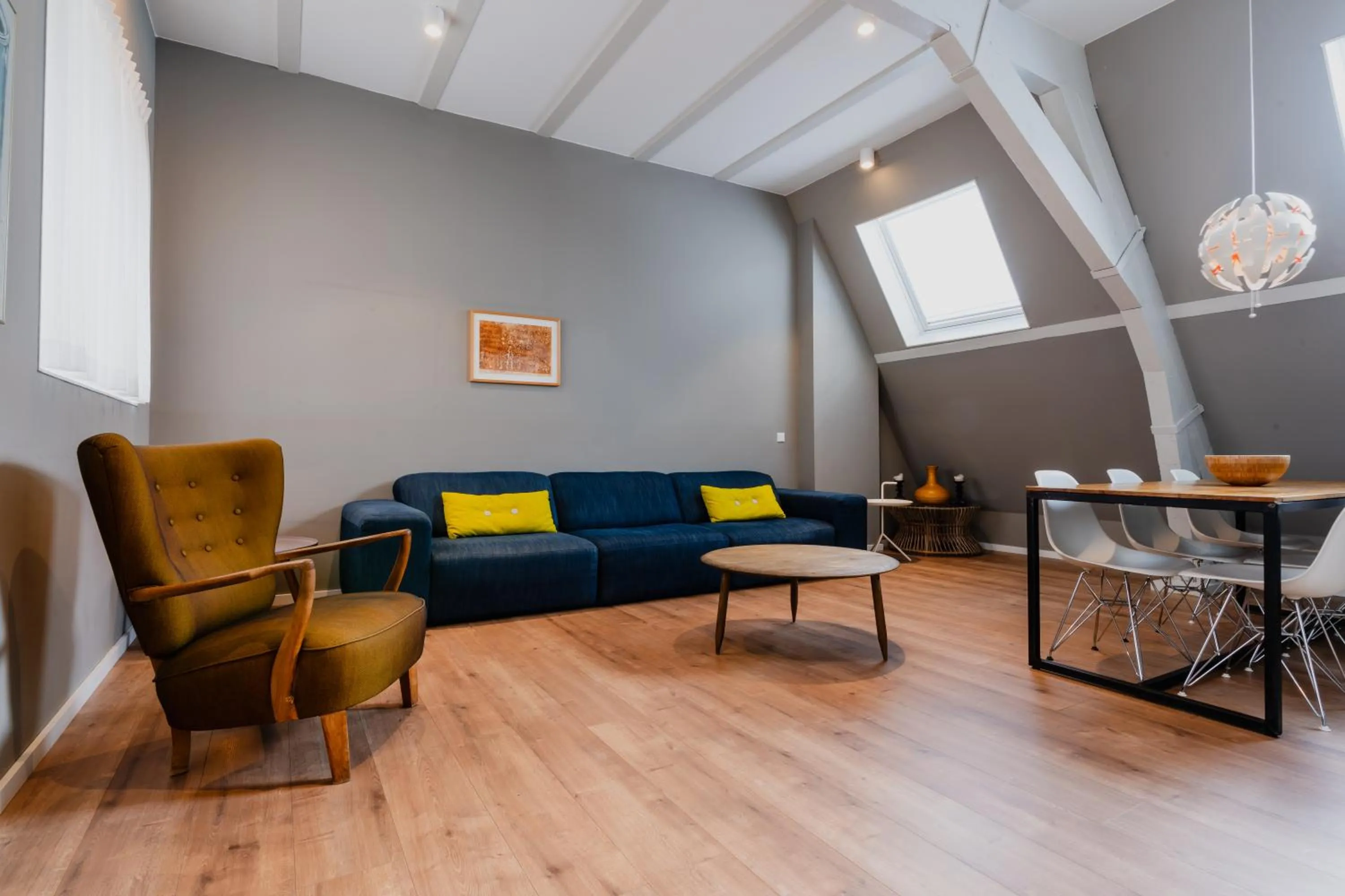 Living room in Apartments De Hallen