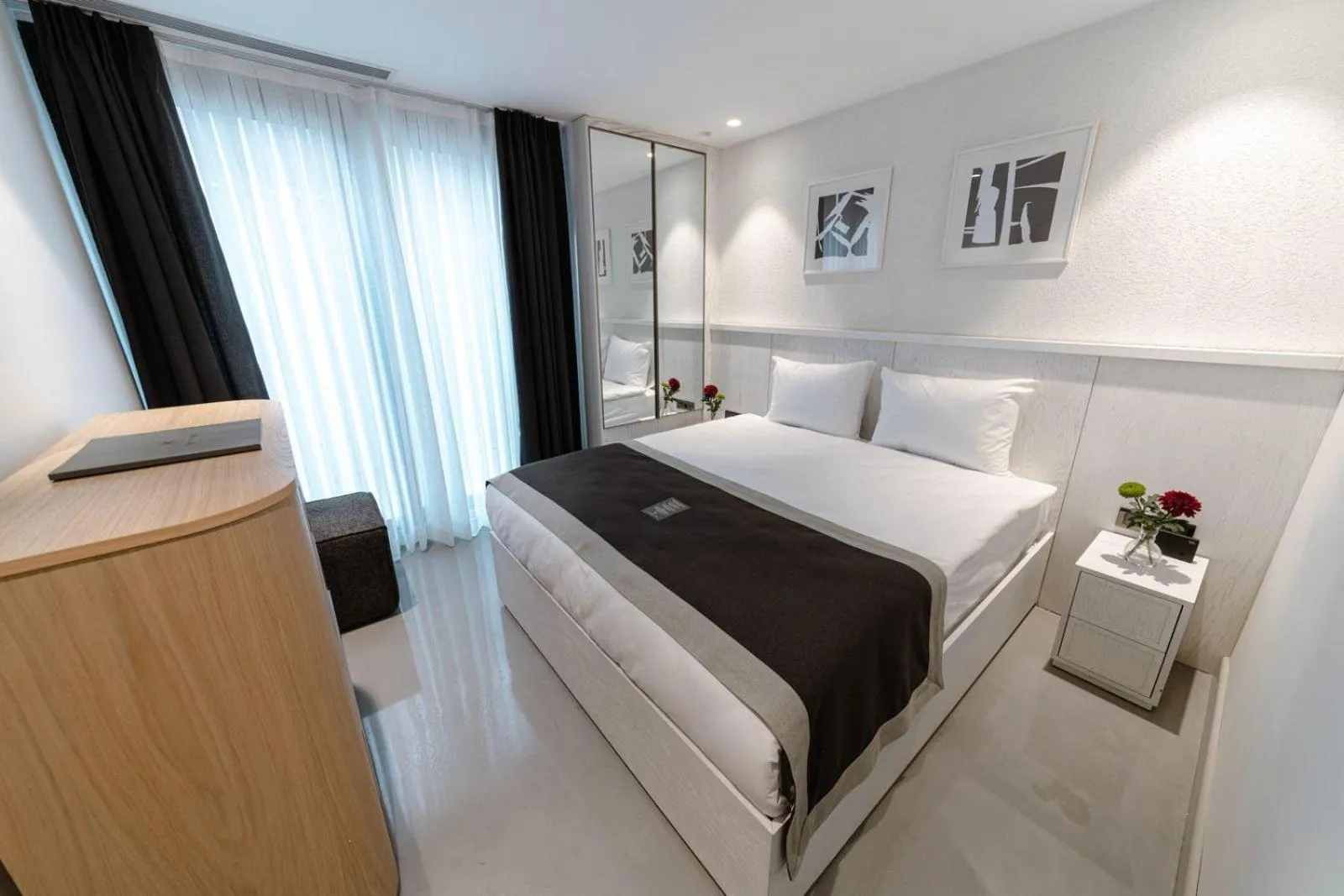 Bedroom, Bed in The Public Ortakoy