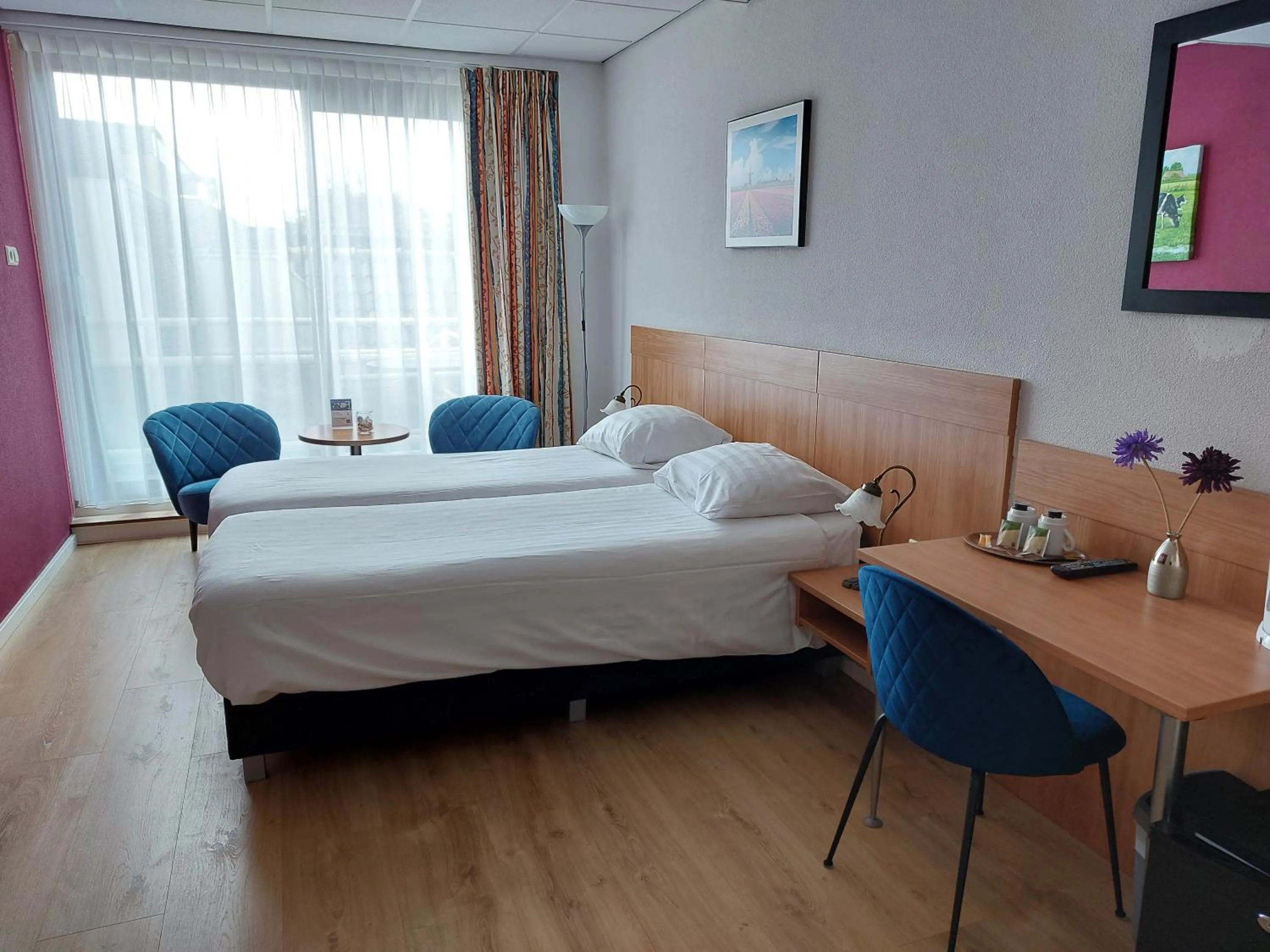 Bed in Hotel De Dennen