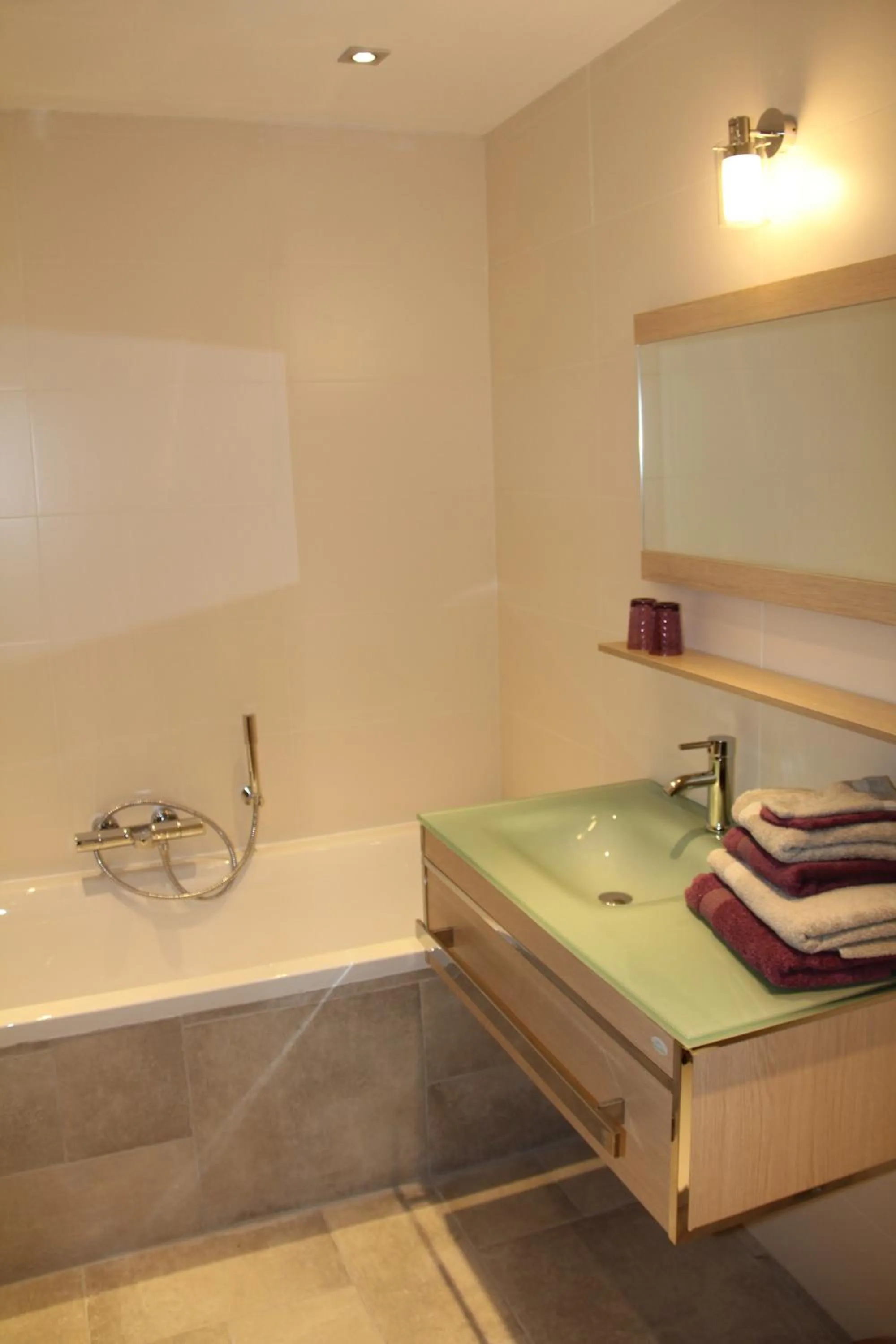 Bathroom in B&B Het KoeKoeKsnest Schelle