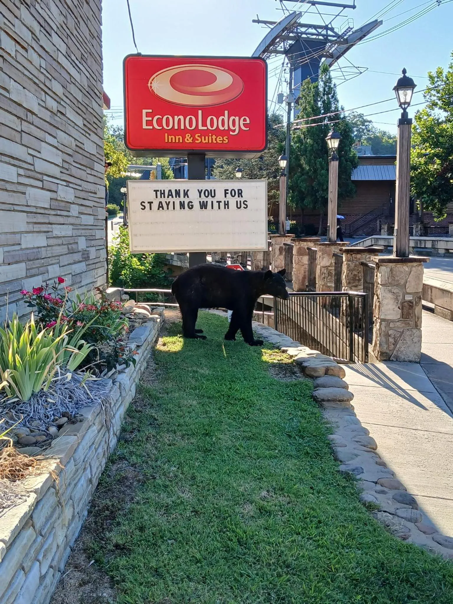 Property building in Econo Lodge Inn & Suites on the River