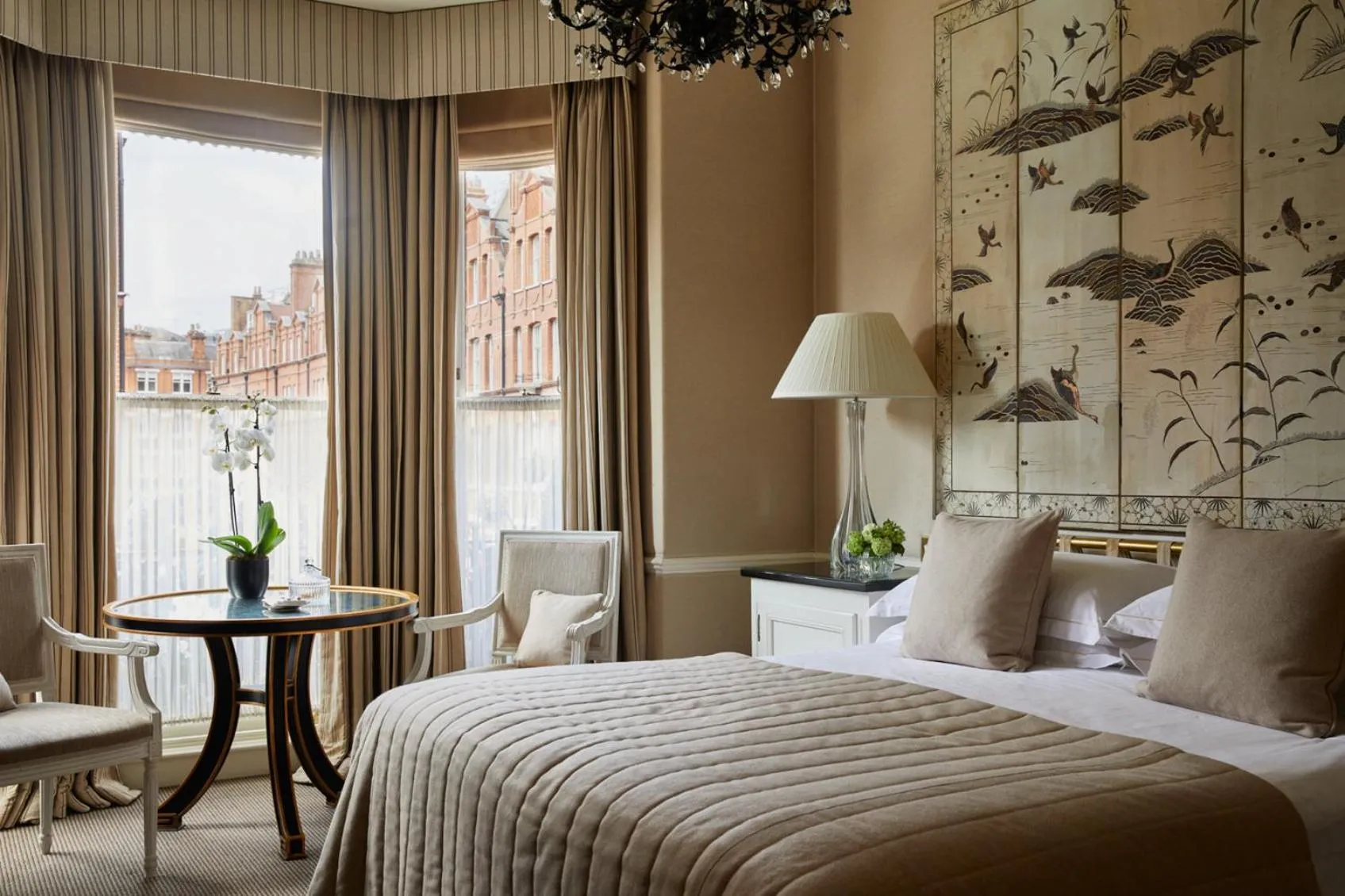 Photo of the whole room, Bed in Egerton House