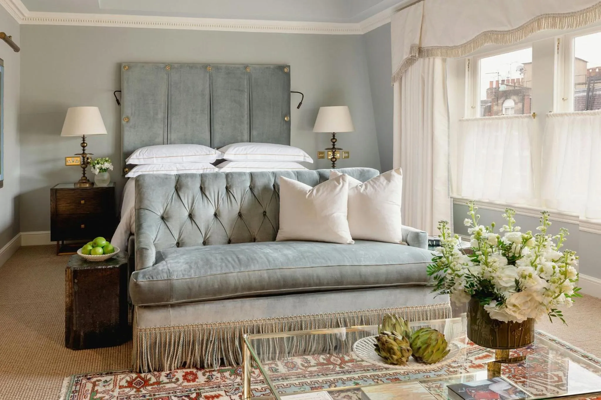 Bedroom, Bed in Egerton House