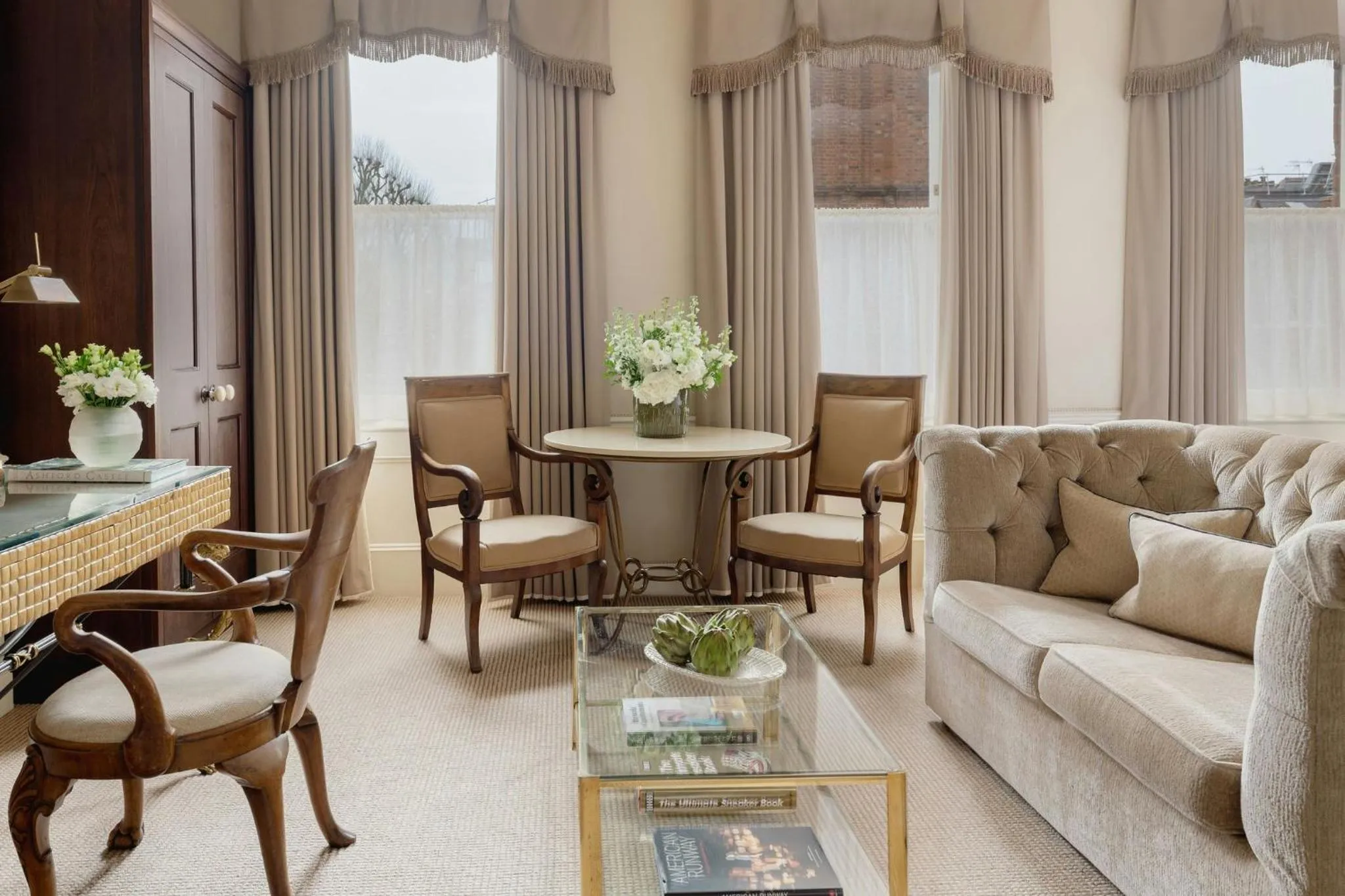 Living room in Egerton House