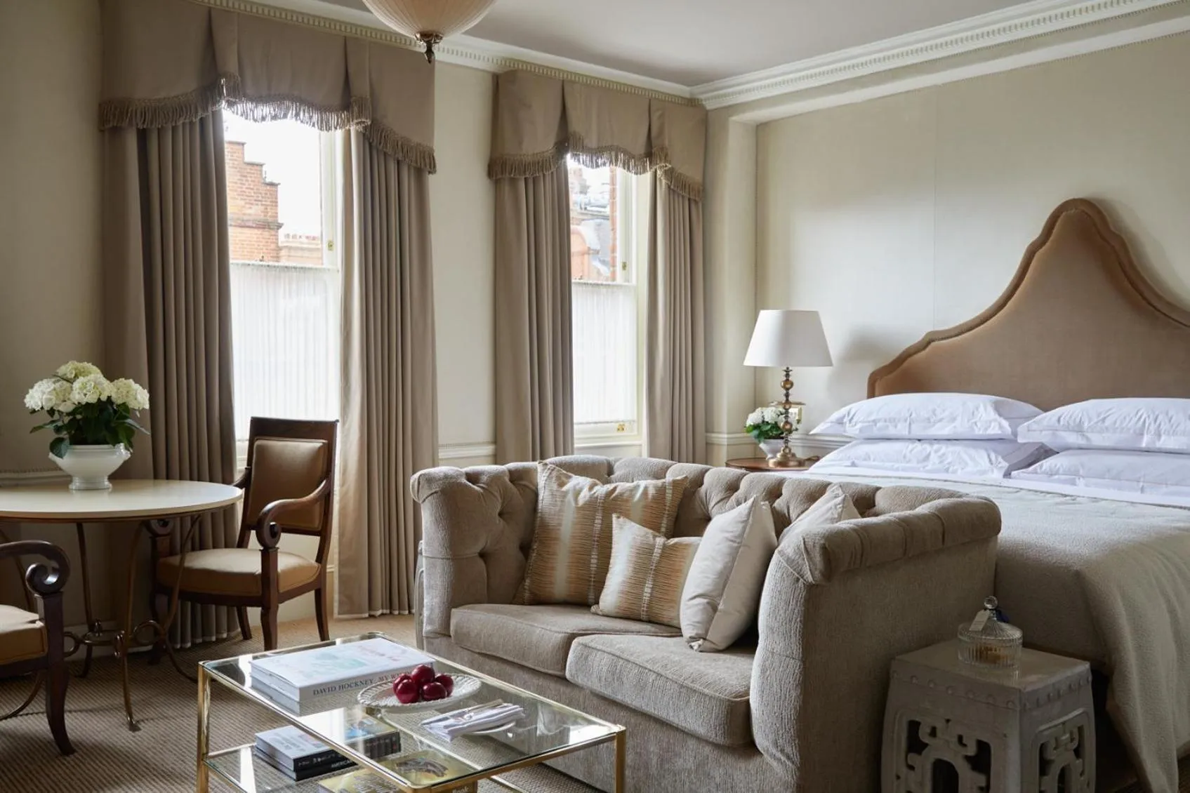 Photo of the whole room, Bed in Egerton House