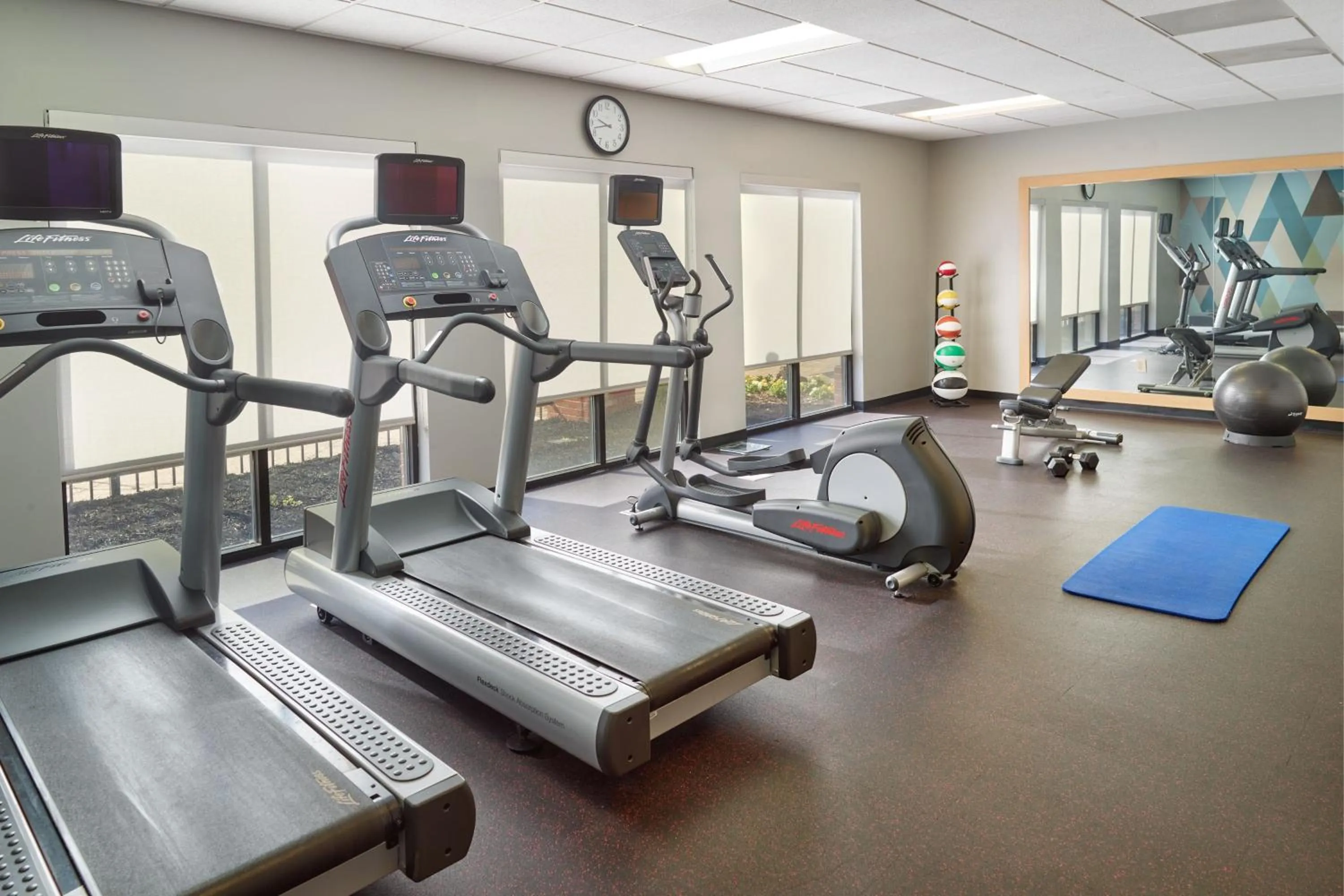 Fitness centre/facilities in TownePlace Suites by Marriott Newnan