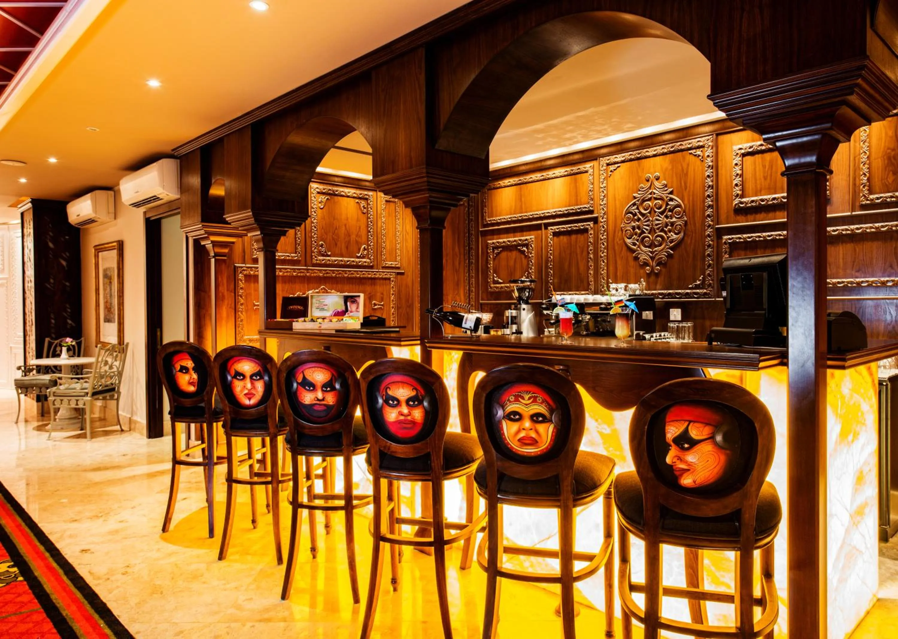 Lounge or bar in The Olive Tree Hotel