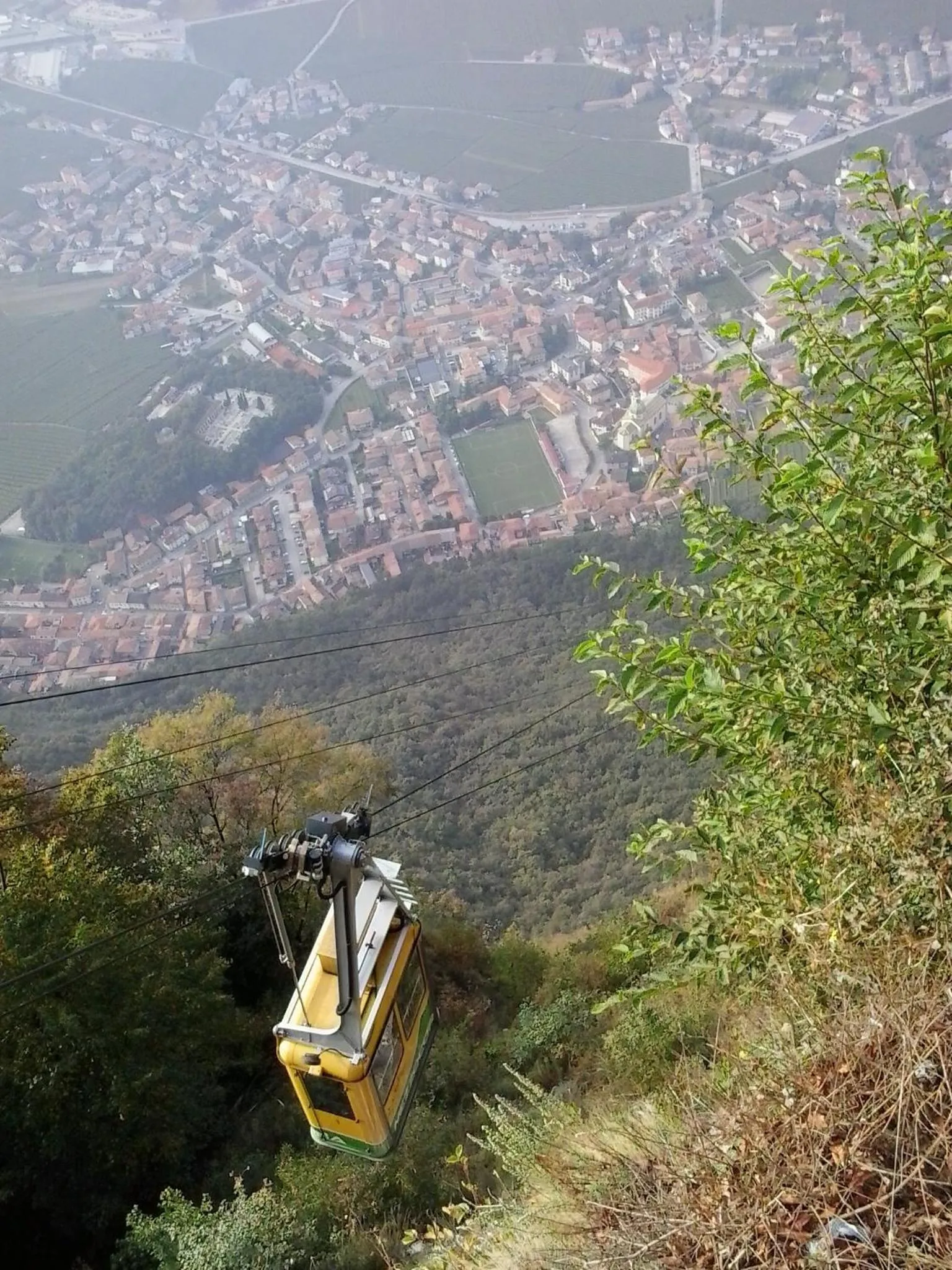 Bird's eye view in B&B Pedelmont