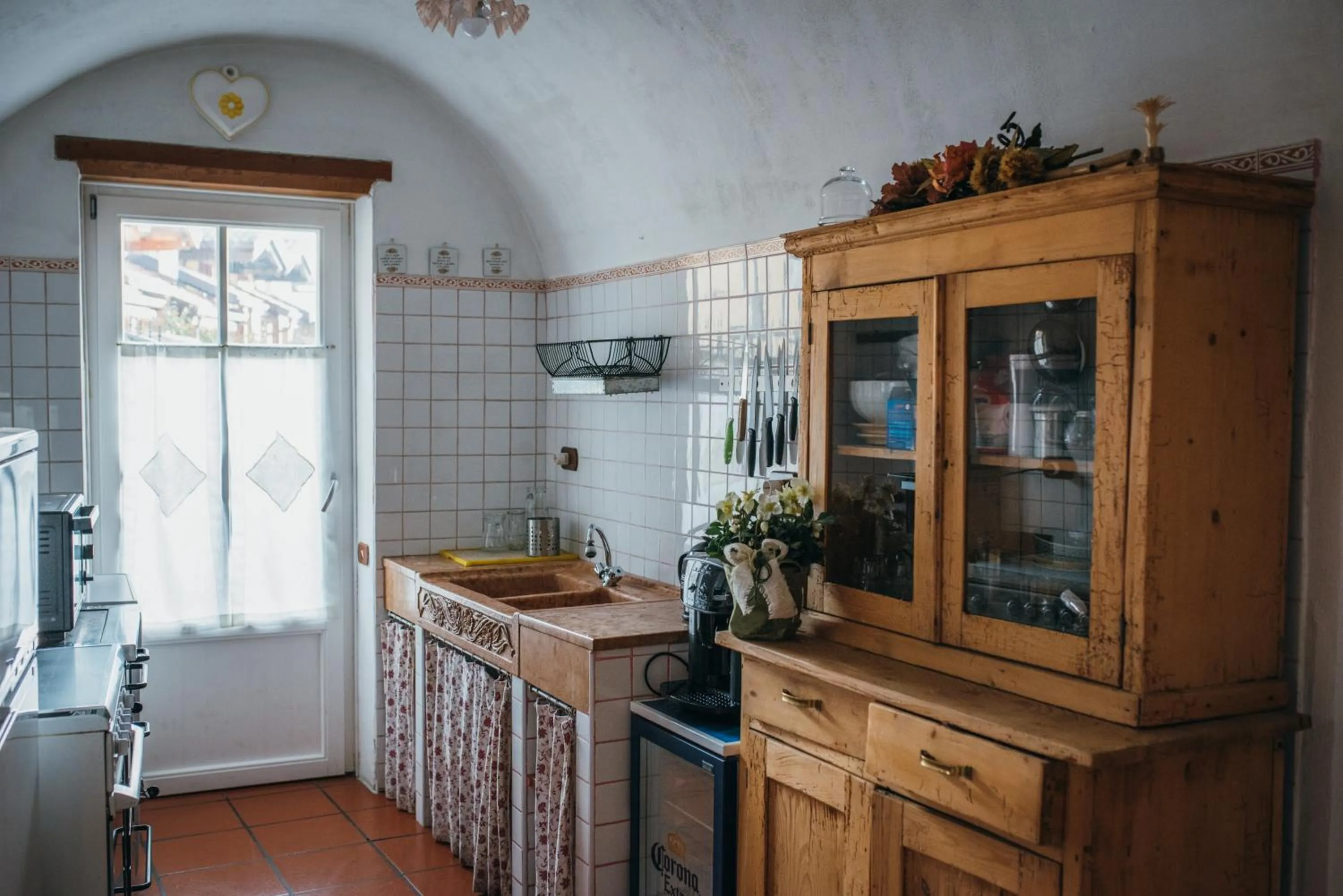 Kitchen or kitchenette in B&B Pedelmont