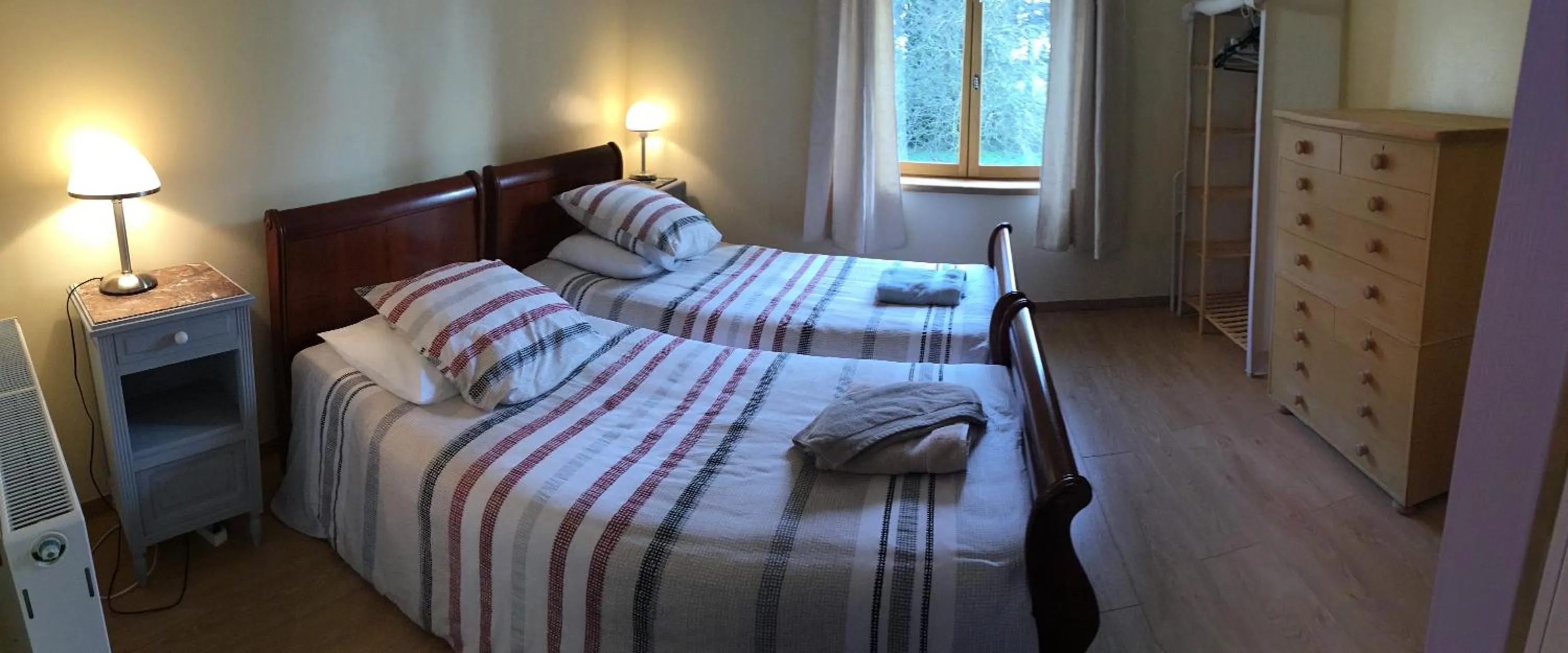 Bed in The Magnolias B&B