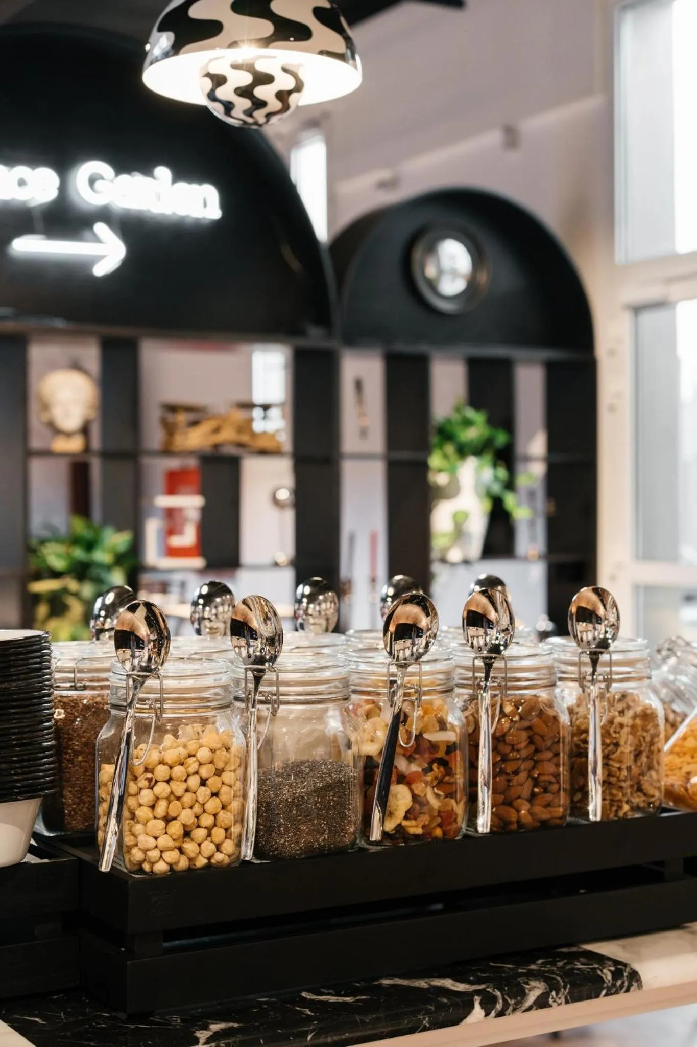 Buffet breakfast in Ruby Bea Hotel Florence