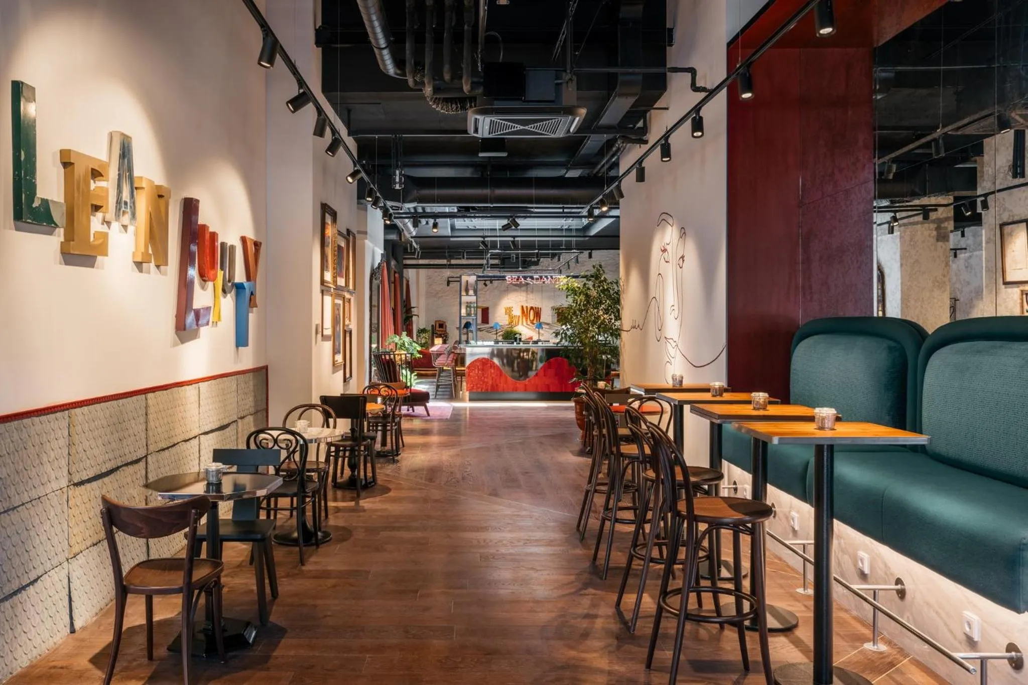 Lounge or bar in Ruby Bea Hotel Florence