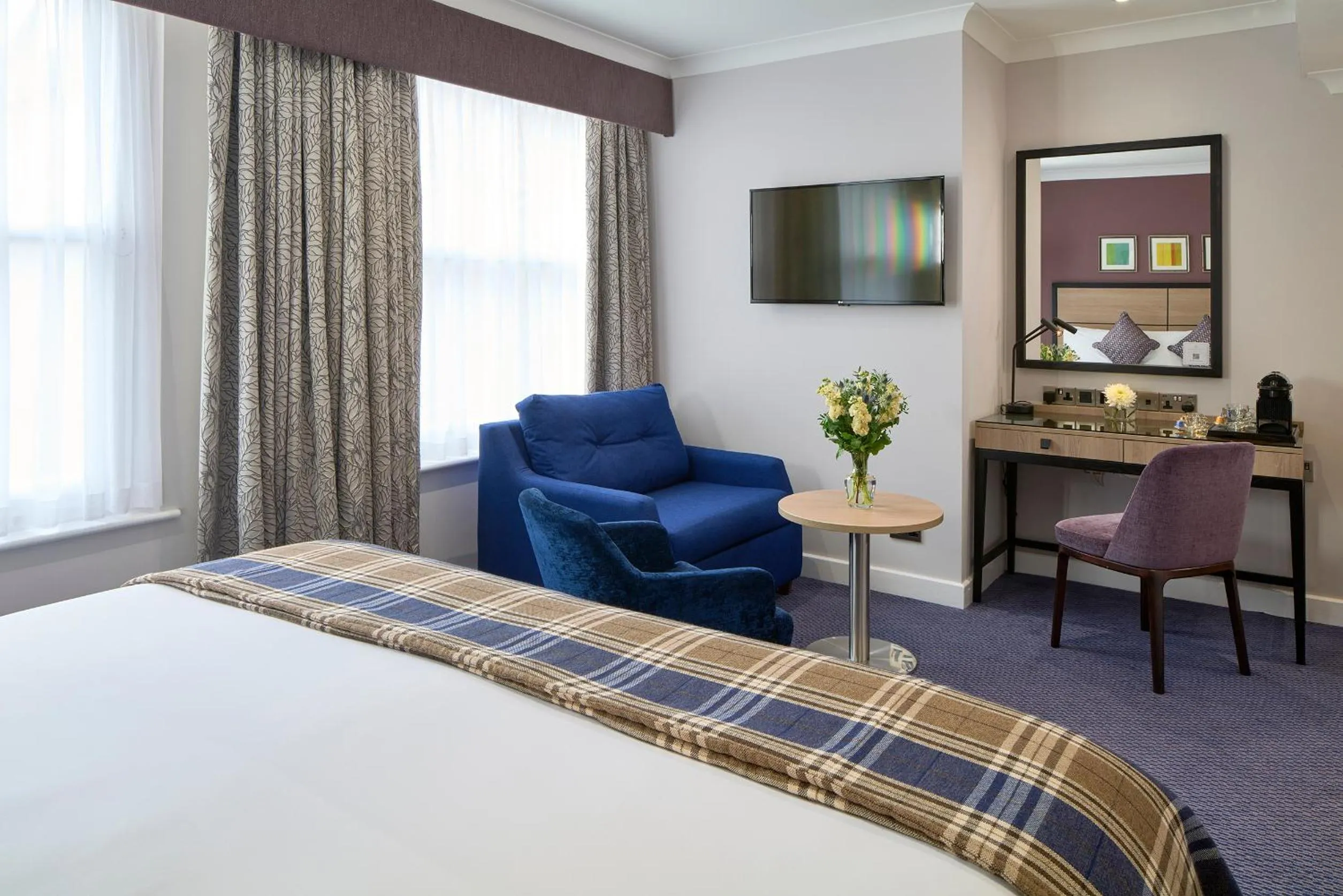 Coffee/tea facilities, Bed in The Rembrandt