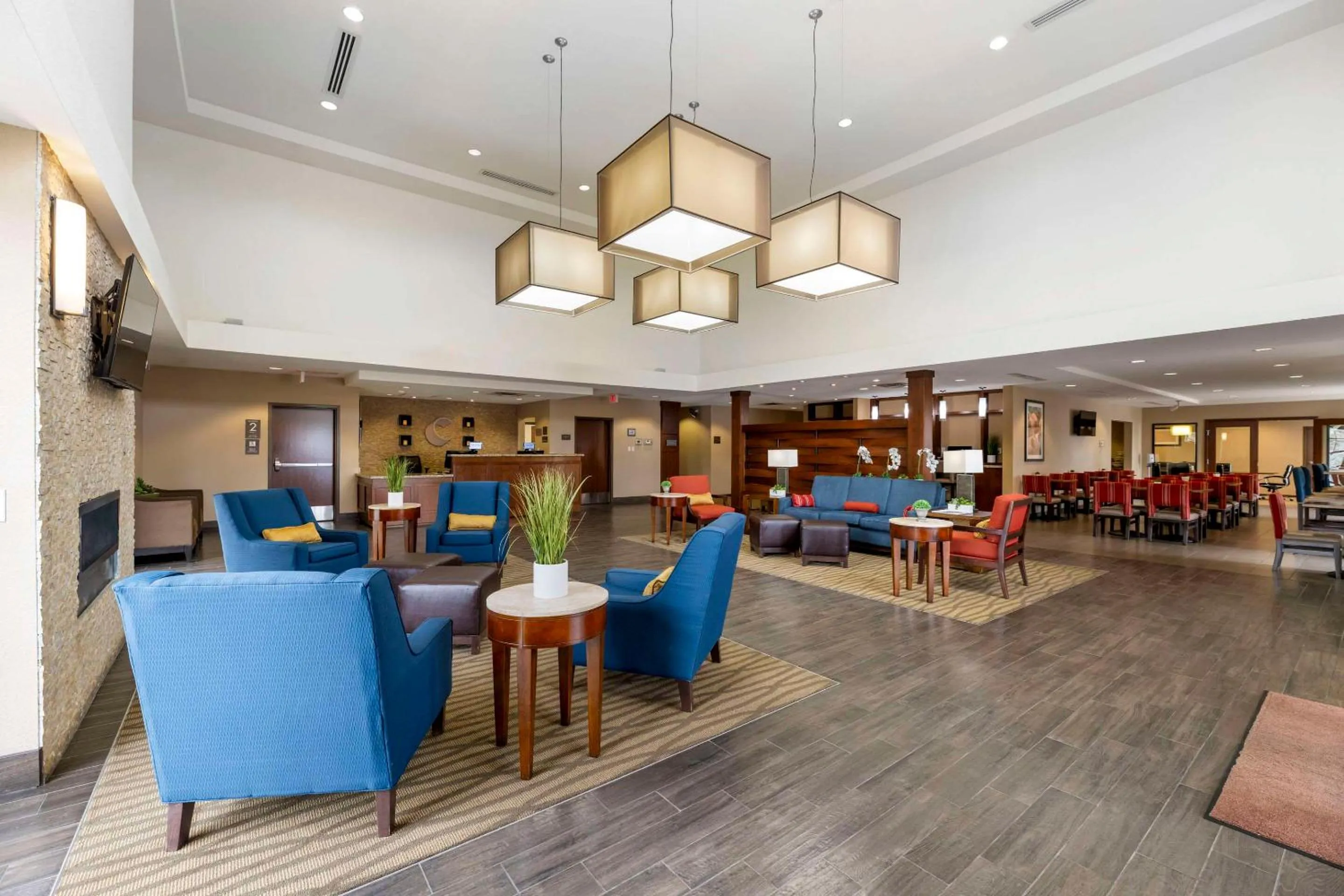 Lobby or reception in Comfort Suites Carlsbad