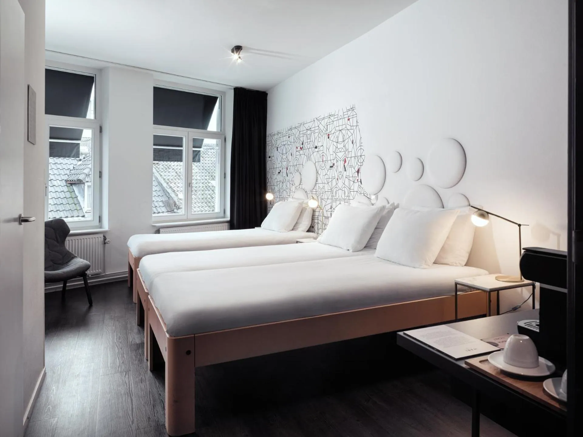 Photo of the whole room, Bed in MABI City Centre