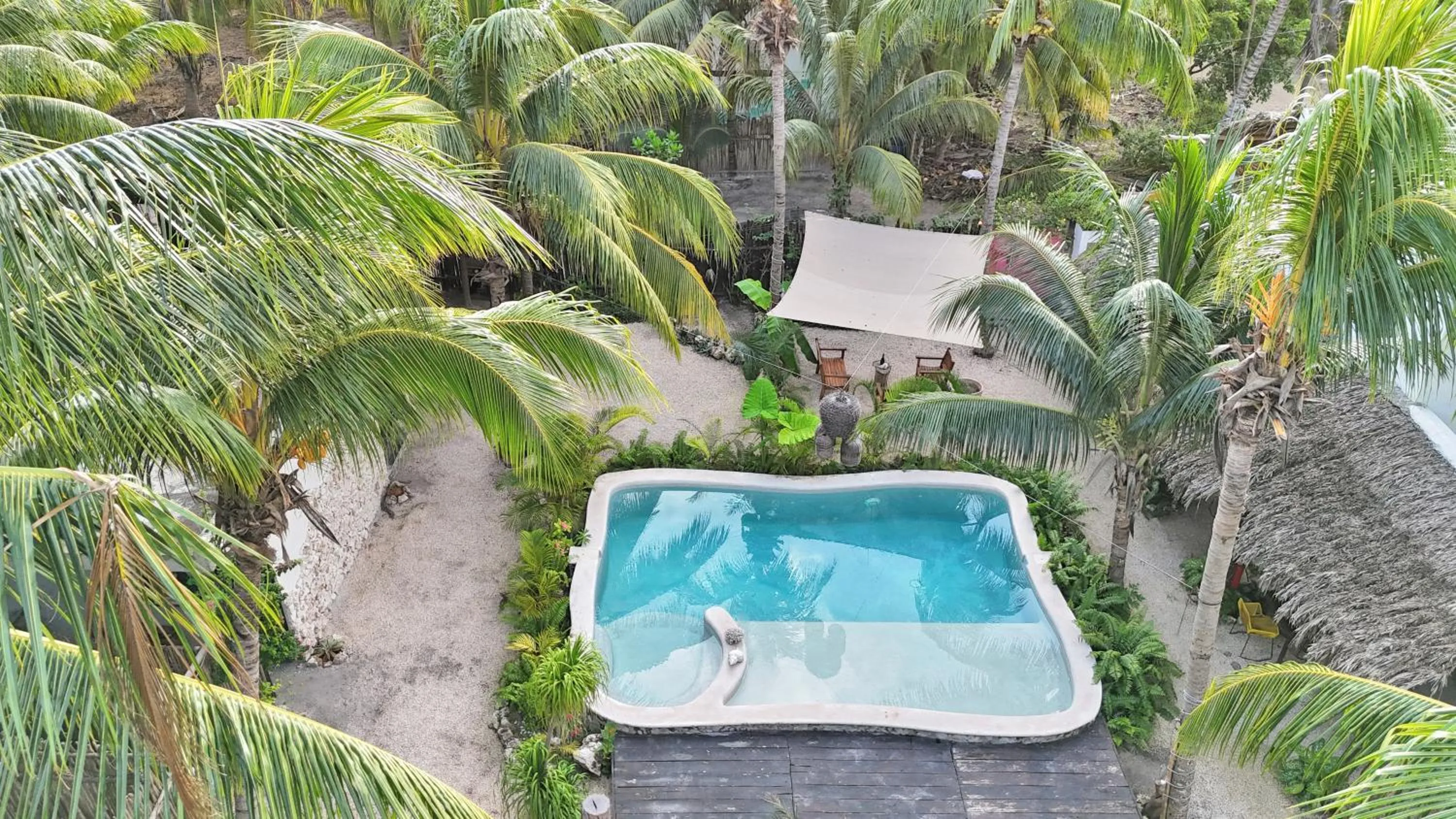 Swimming pool in Casa Maria Bonita Hotel & Restaurant El Cuyo by Spot Rentals