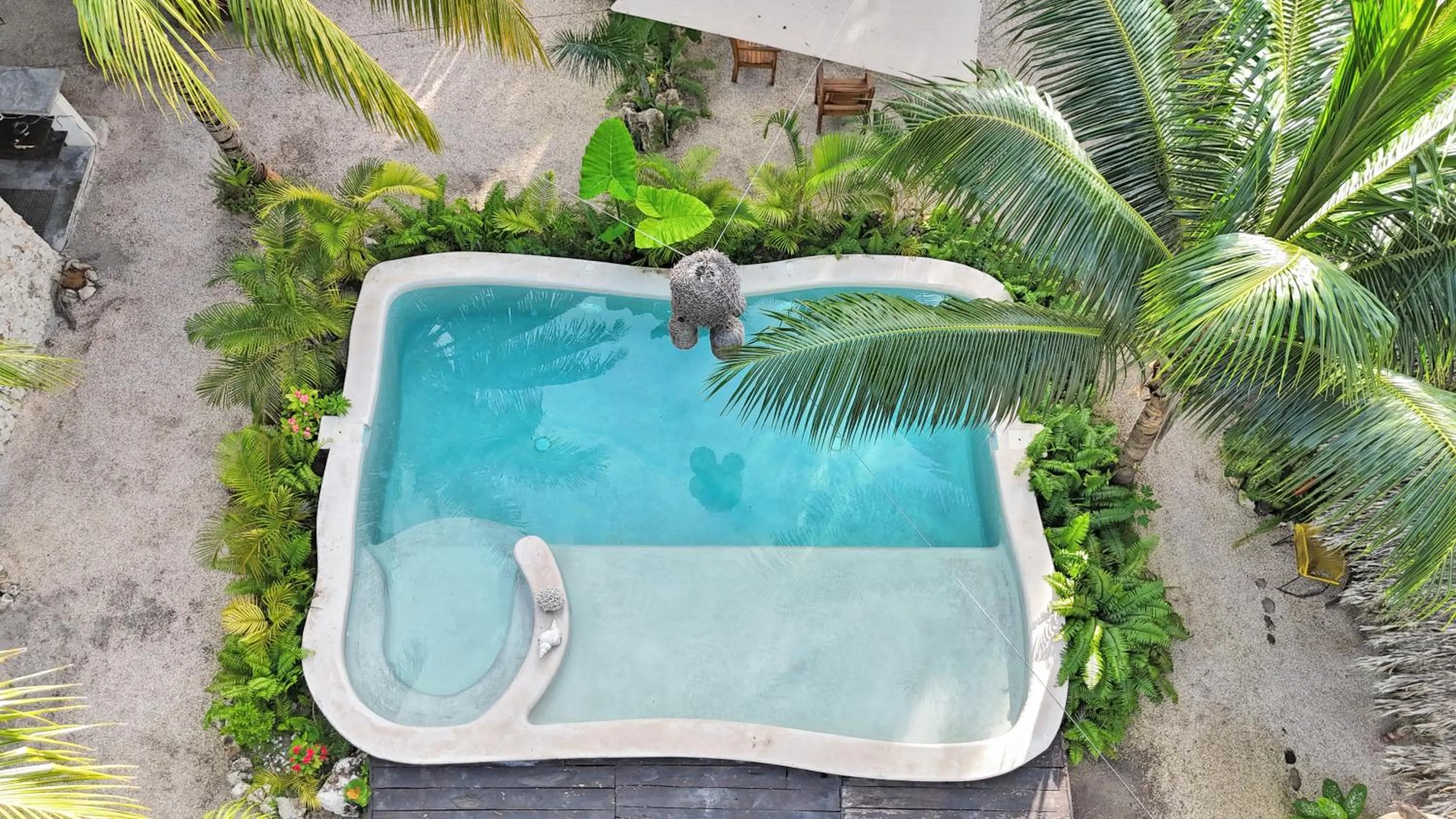 Swimming pool in Casa Maria Bonita Hotel & Restaurant El Cuyo by Spot Rentals