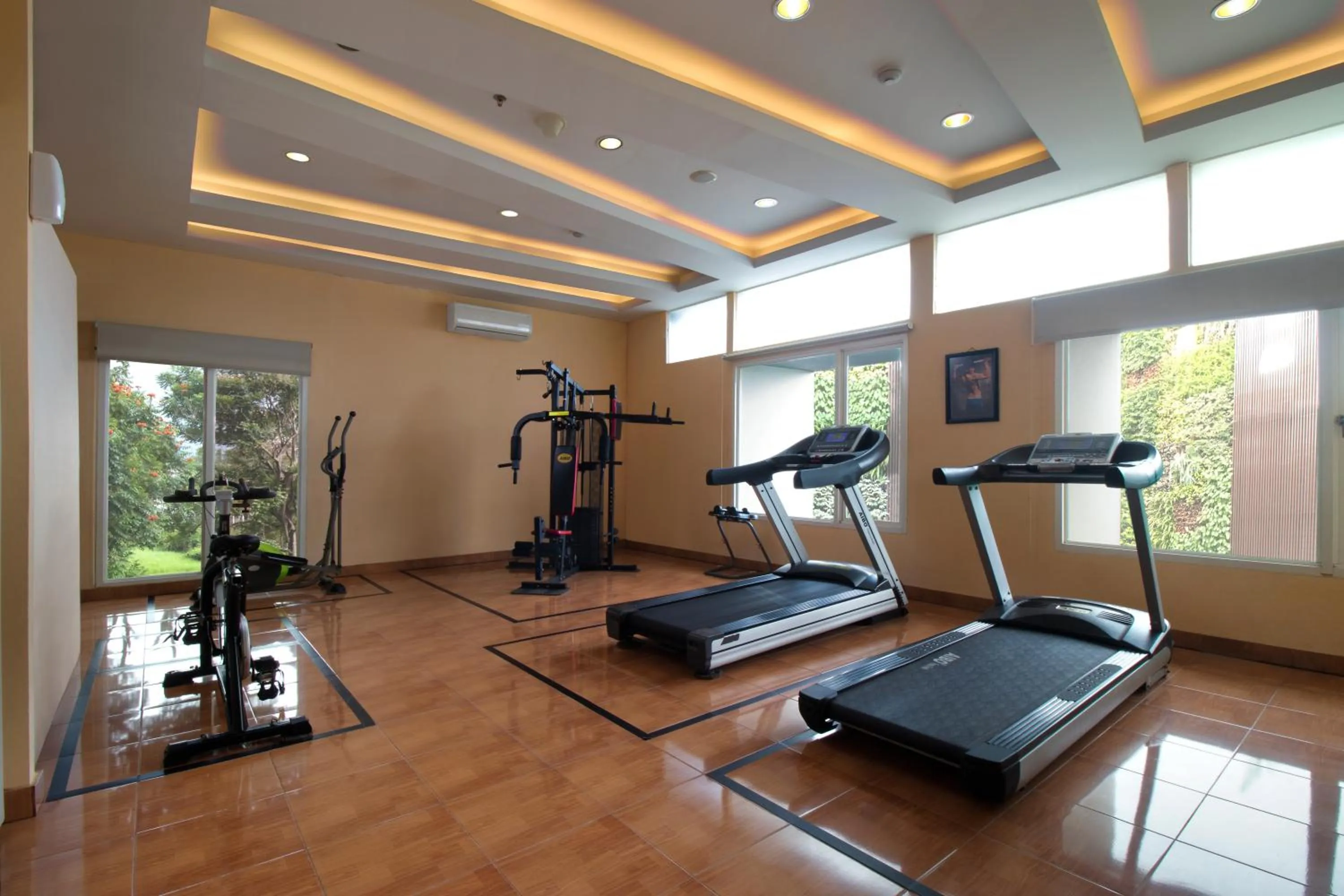 Fitness centre/facilities in Grand Tan Banjarmasin Hotel & Convention Center