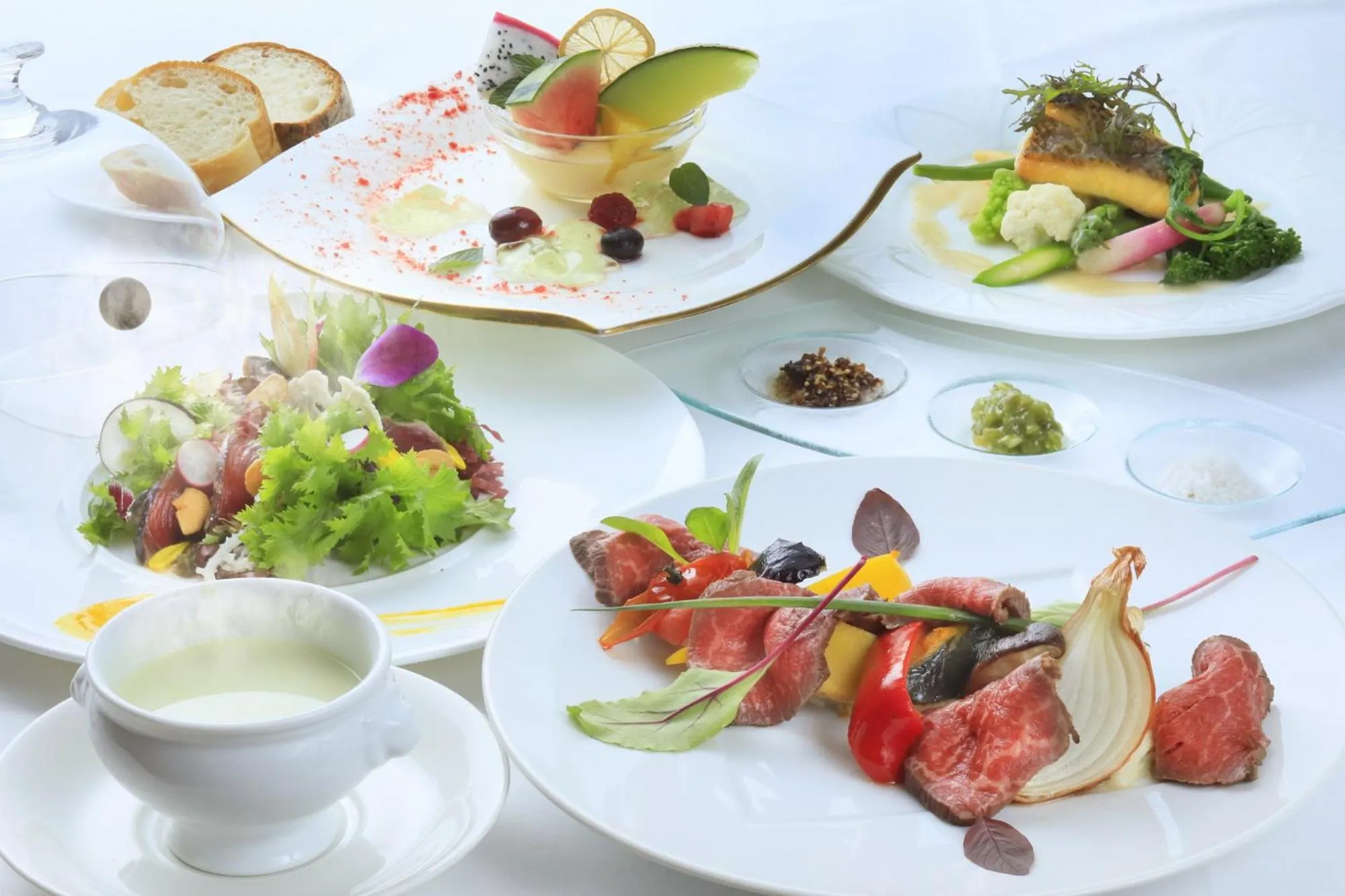 Food close-up in Yutorelo Karuizawa Hotel