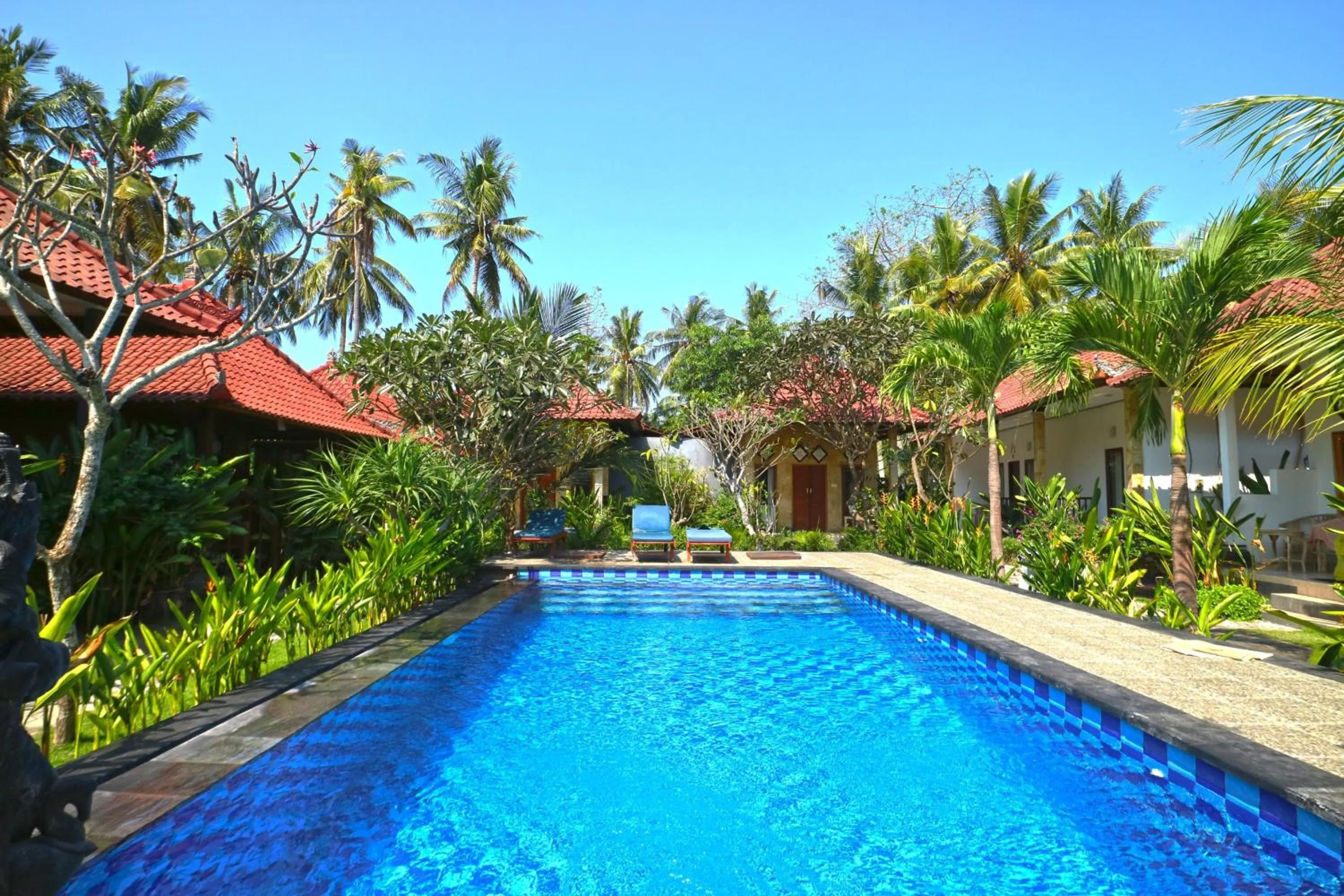 Property building in Nyoman Guesthouse and Grill