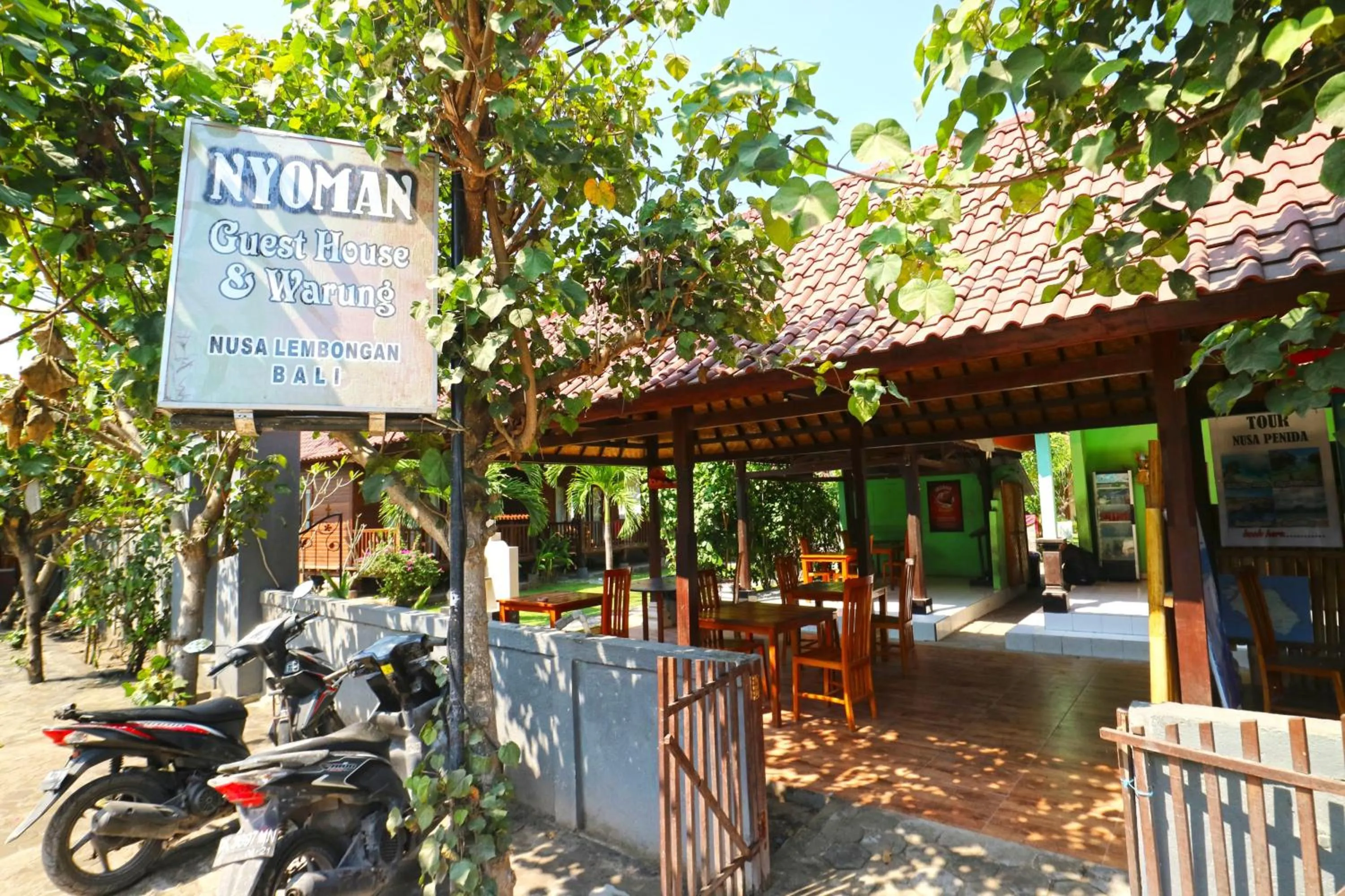 Facade/entrance in Nyoman Guesthouse and Grill