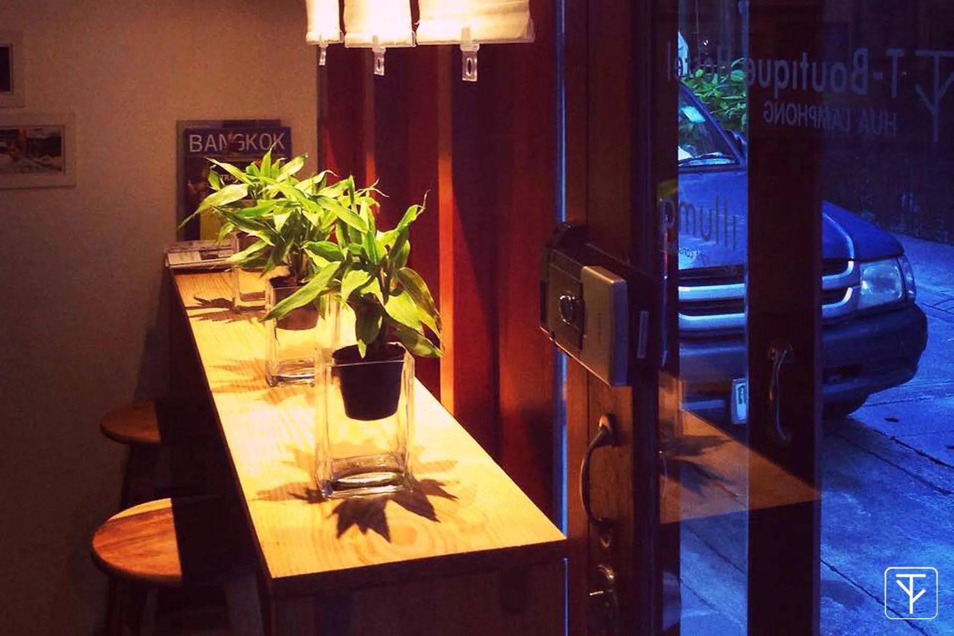 Lobby or reception in T-Boutique Hostel - Hua Lamphong