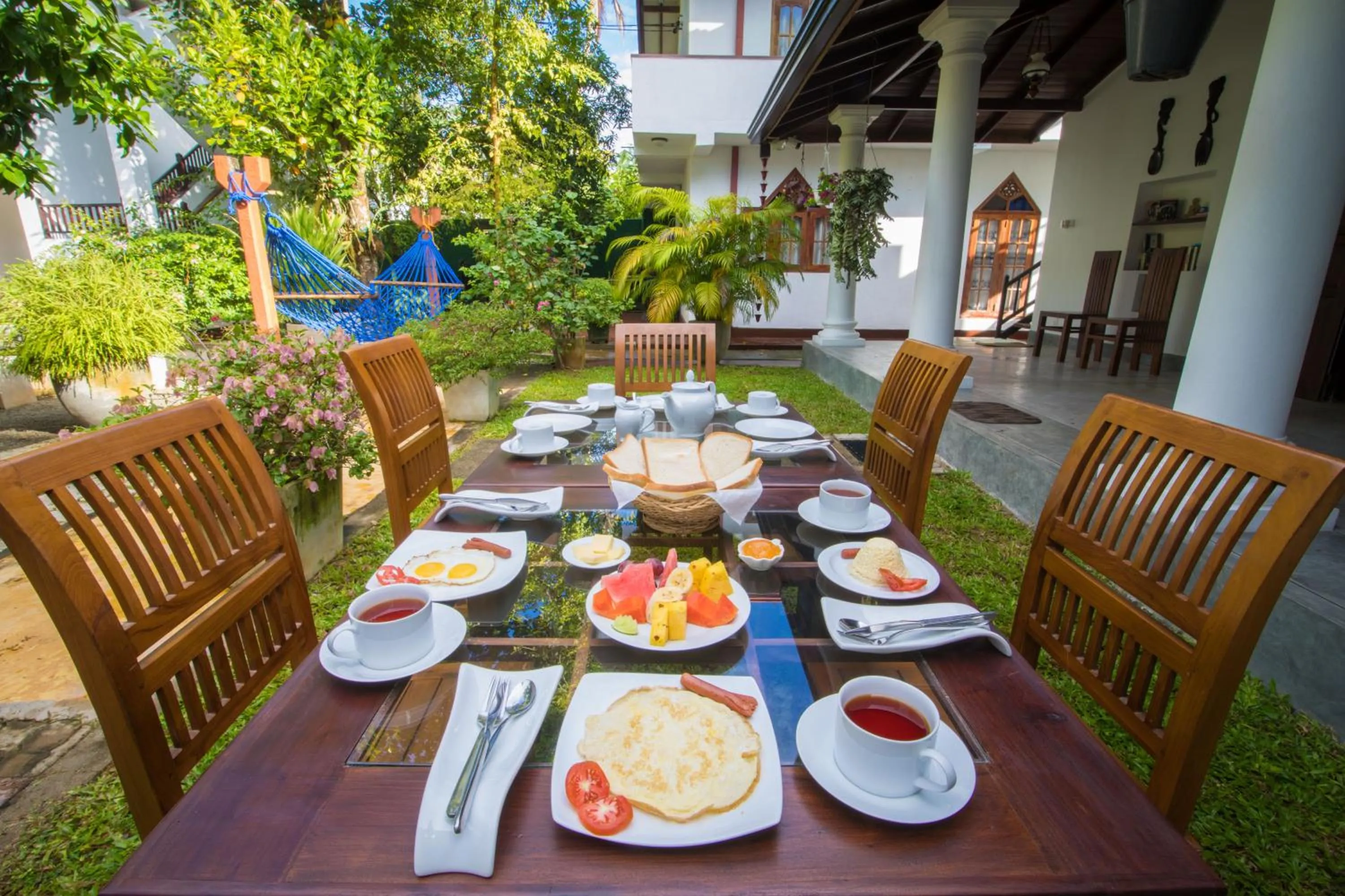 Breakfast in Green Villa Unawatuna