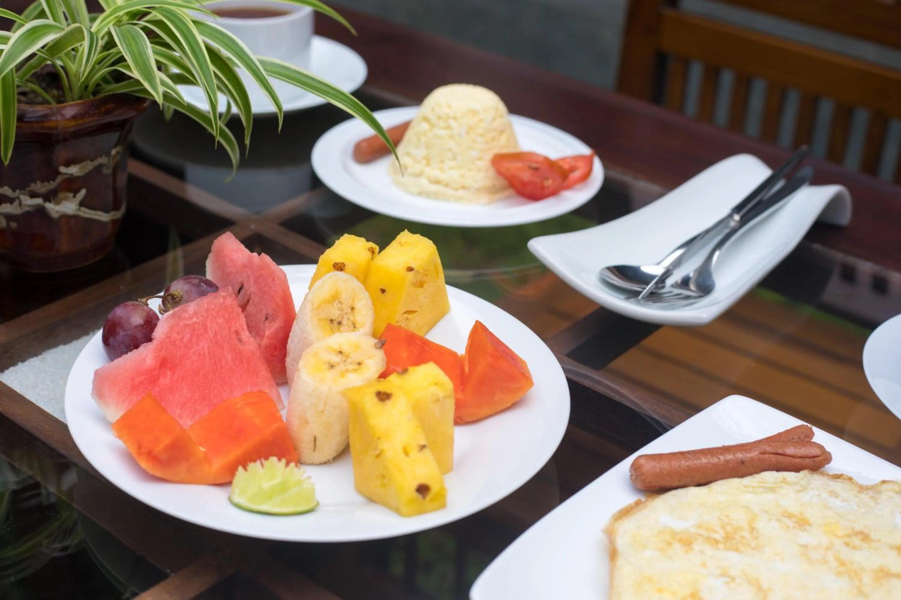 Breakfast in Green Villa Unawatuna