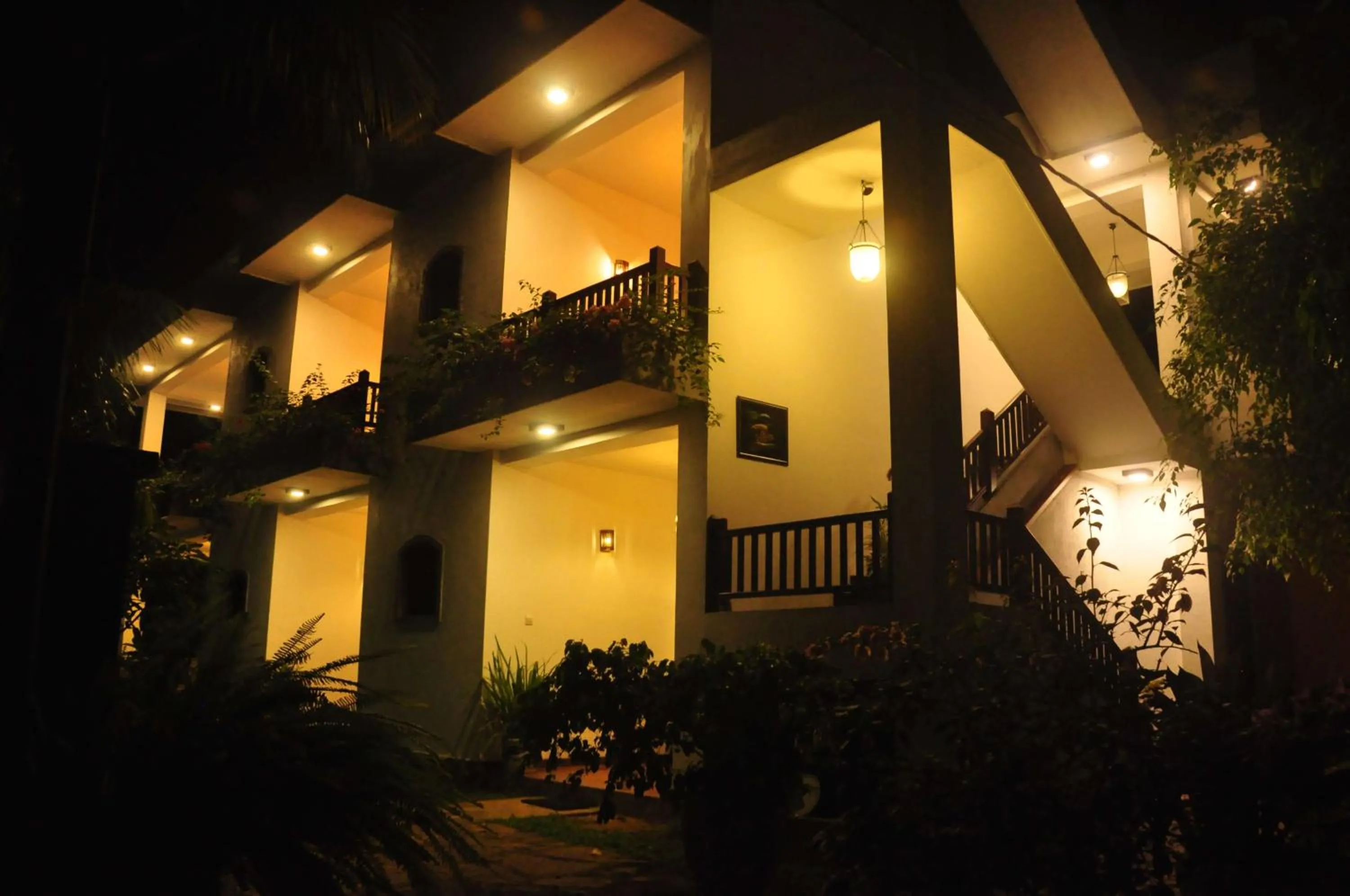 Night in Green Villa Unawatuna