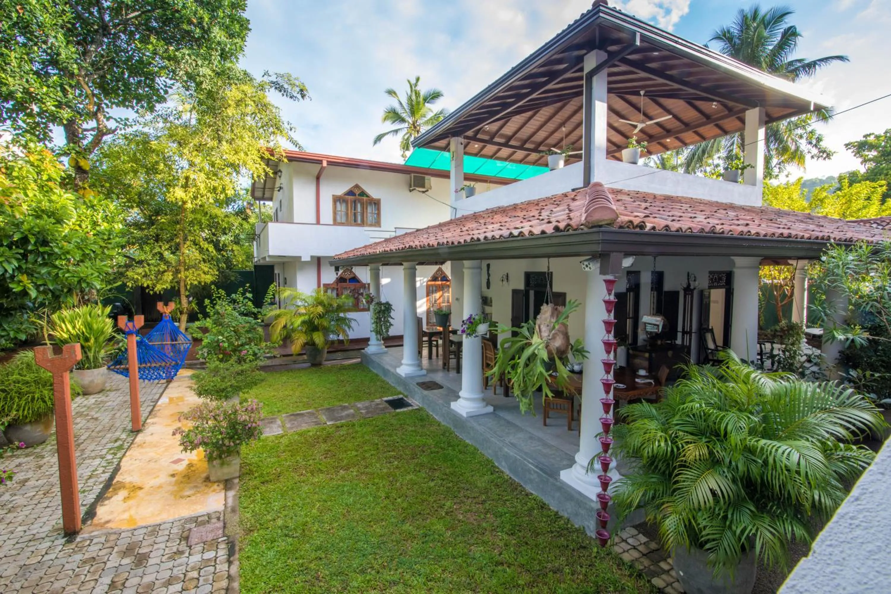 Facade/entrance in Green Villa Unawatuna