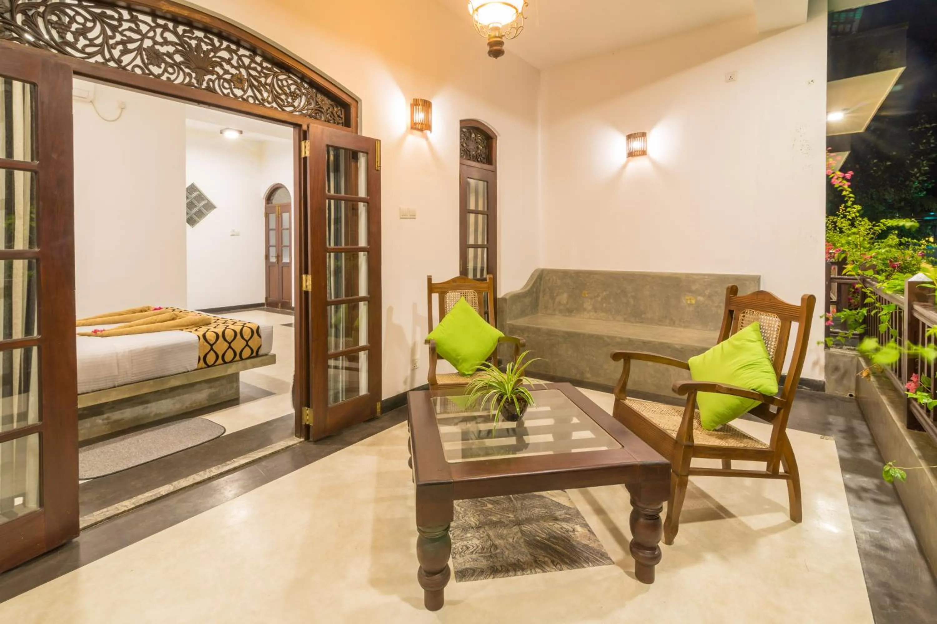 Balcony/Terrace in Green Villa Unawatuna