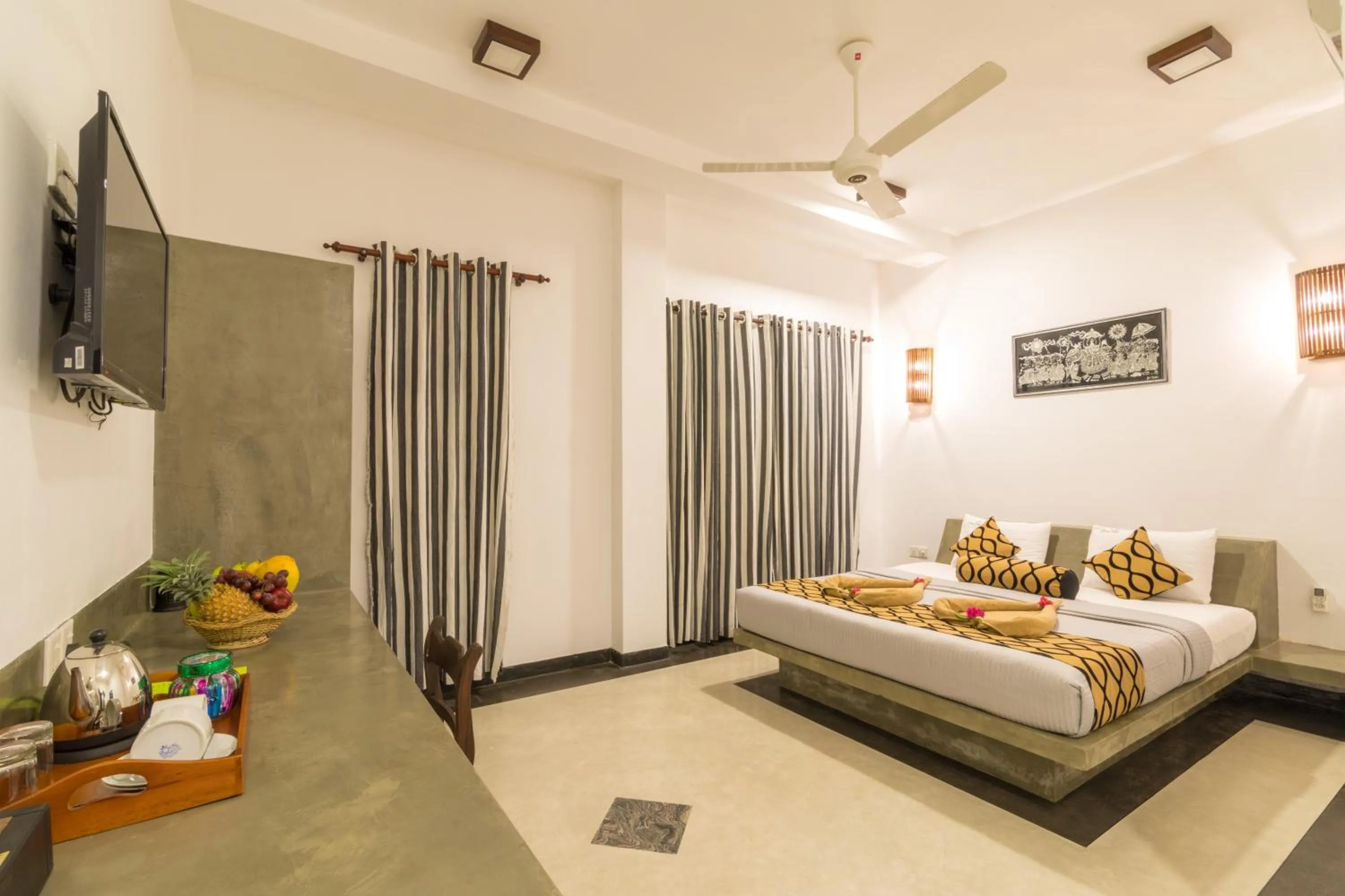 Photo of the whole room, Bed in Green Villa Unawatuna