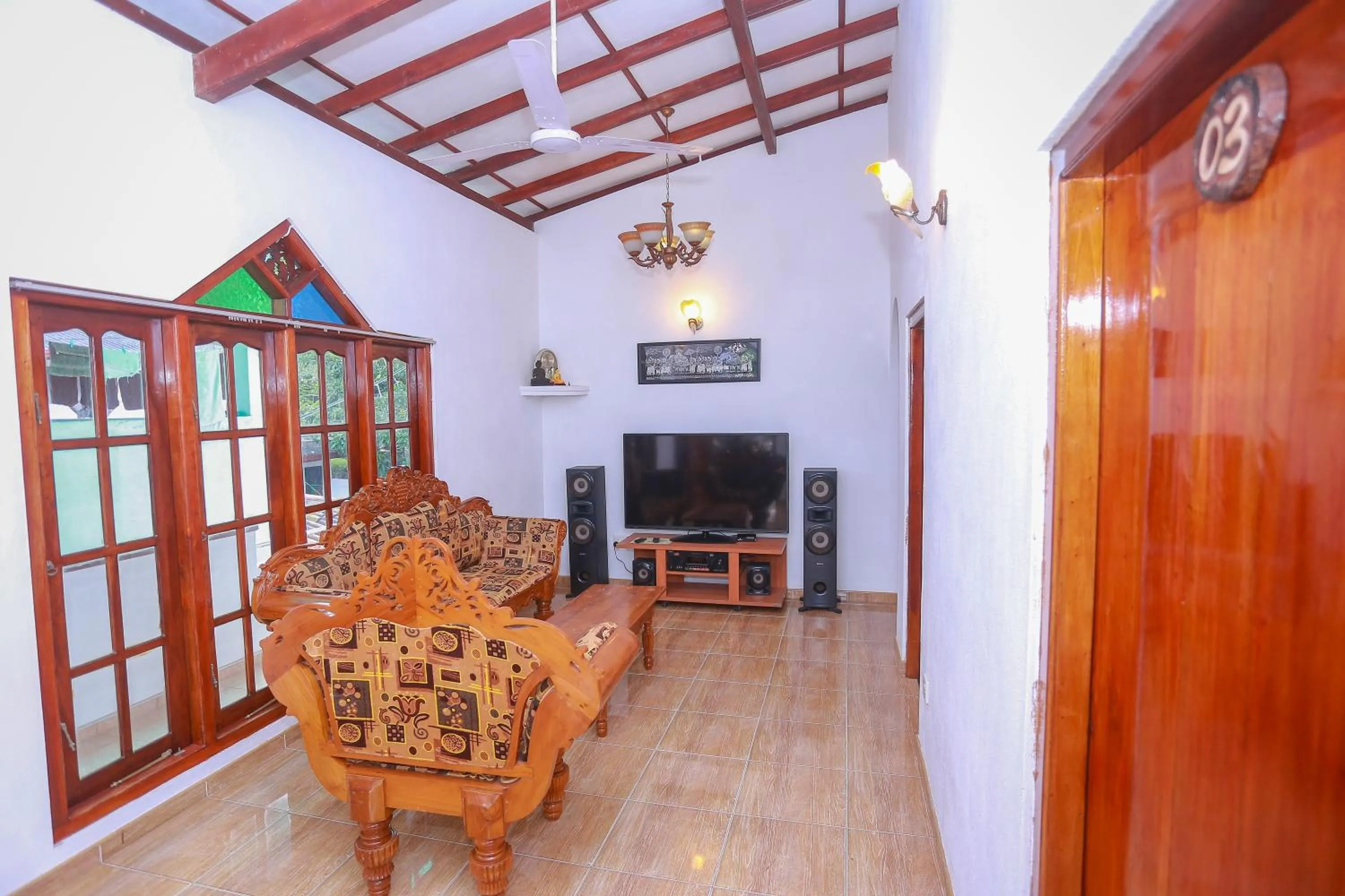 Living room in Green Villa Unawatuna