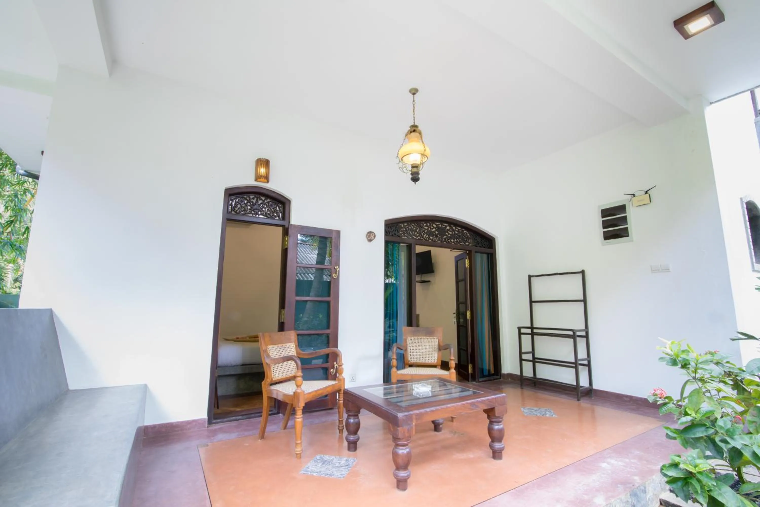 Balcony/Terrace in Green Villa Unawatuna