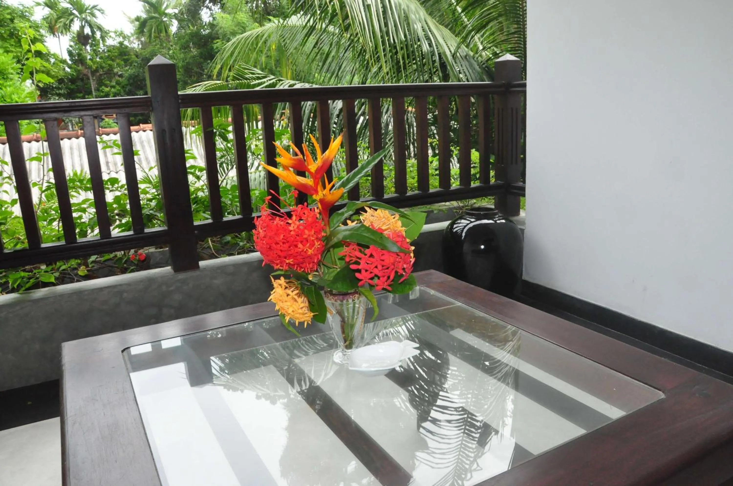 Balcony/Terrace in Green Villa Unawatuna