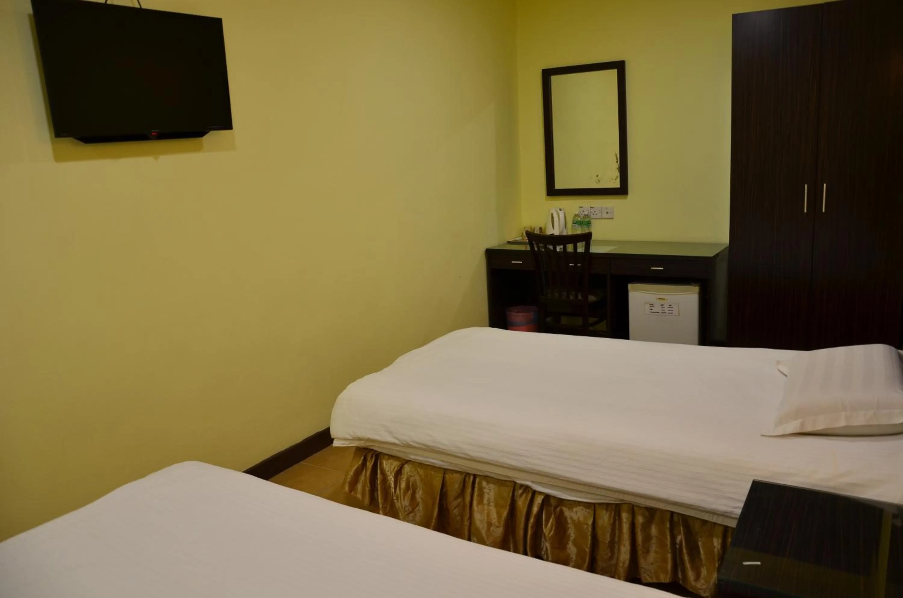 Bed in New City Hotel