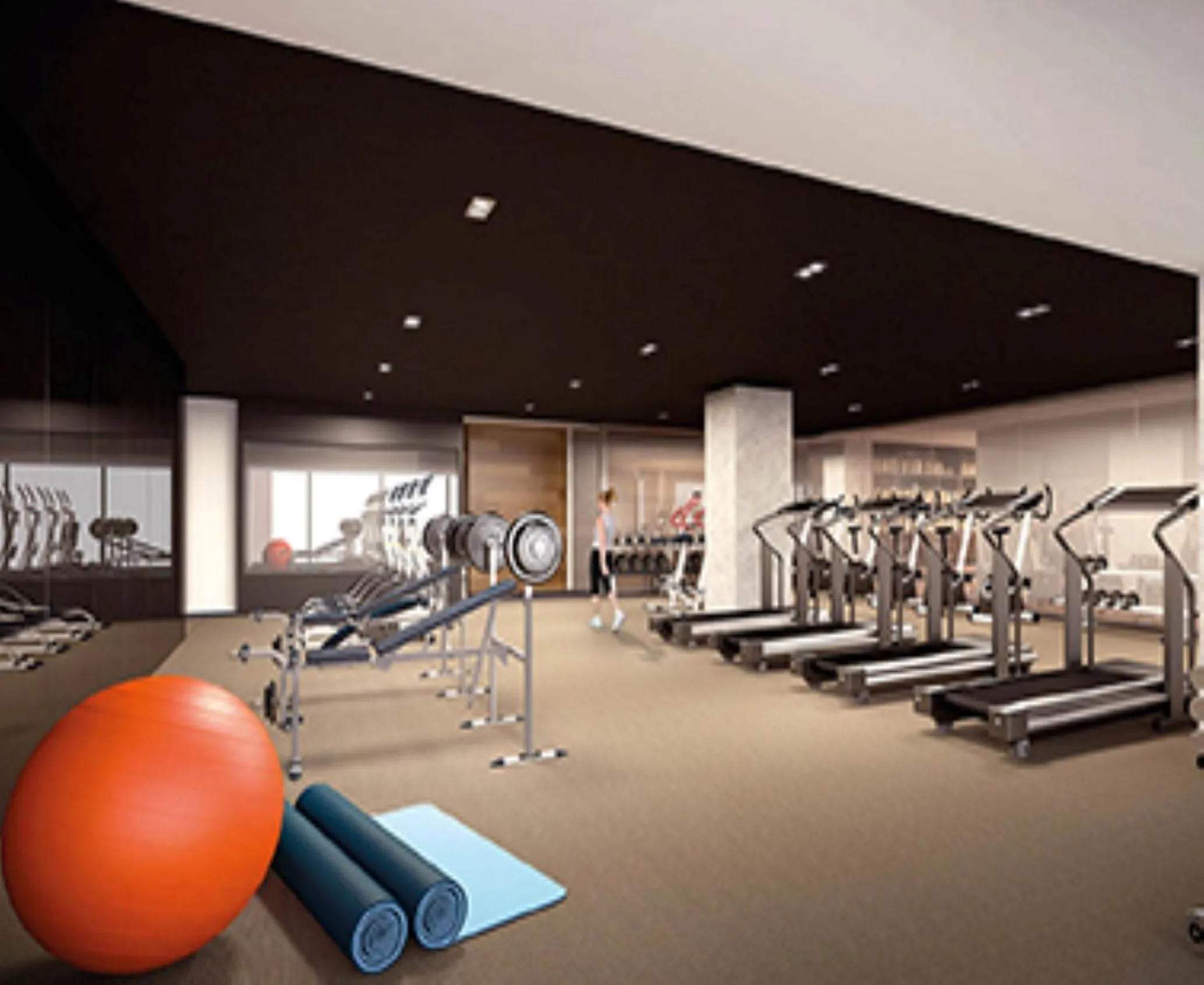 Fitness centre/facilities in Wyndham Hotel Melbourne